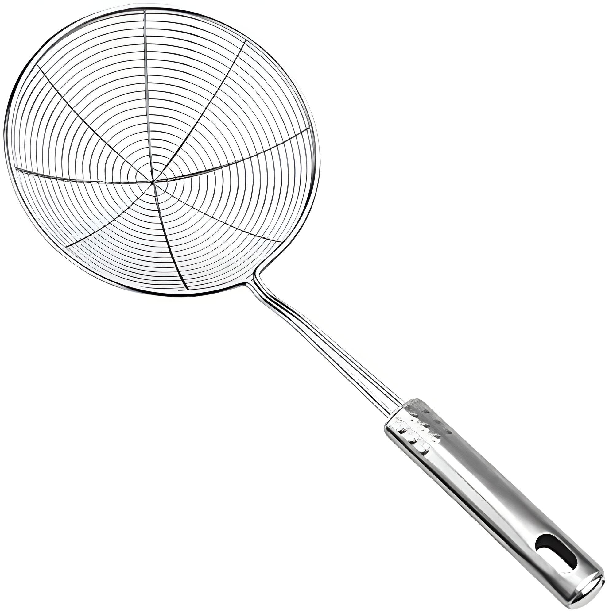 Versatile Stainless Steel Spider Strainer/Skimmer/Ladle For Cooking And Frying, Chirano Kitchen Gadgets Wire Strainer Pasta Stra