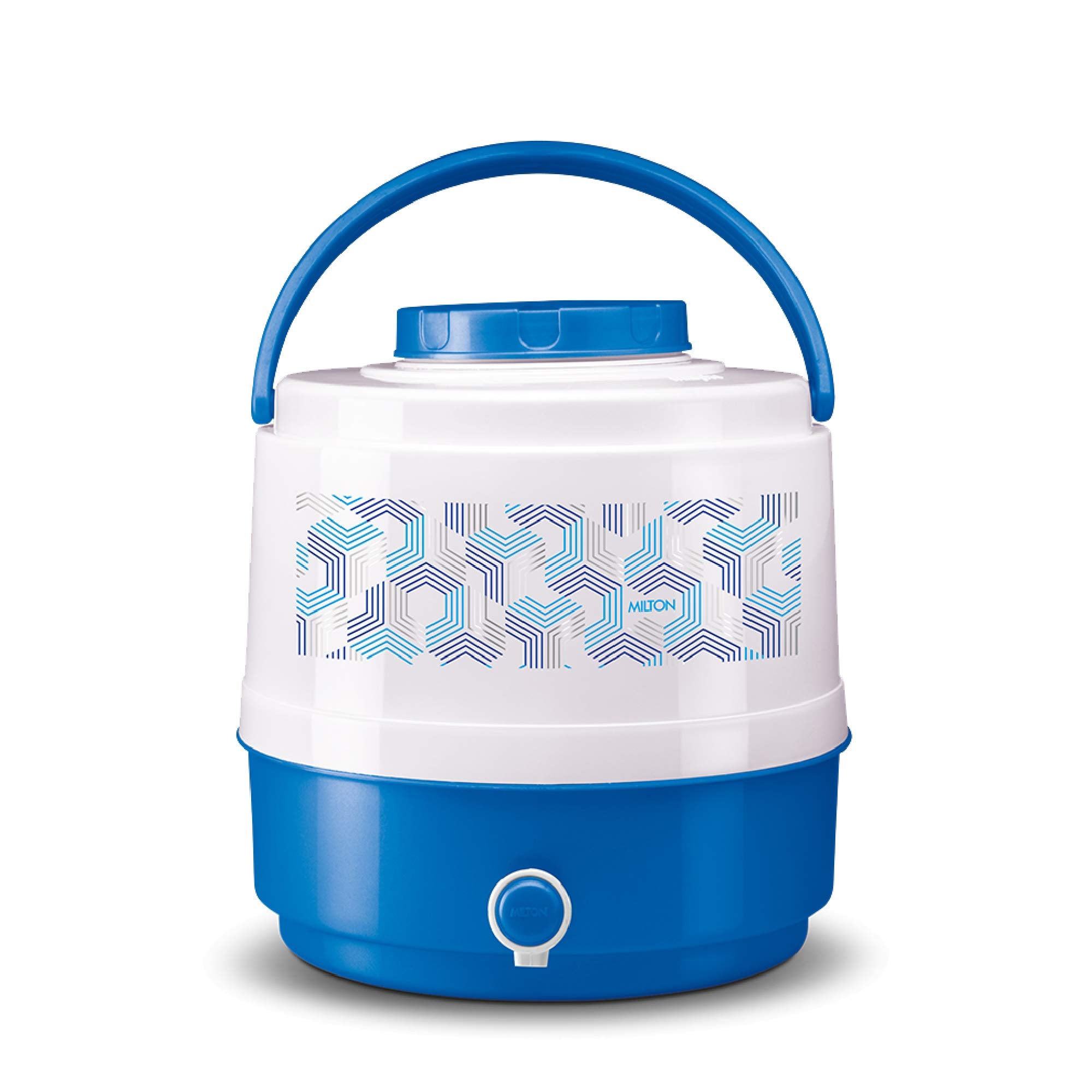 Milton New Kool Musafir 15000 Insulated Water Jug, 15 Litres, Blue