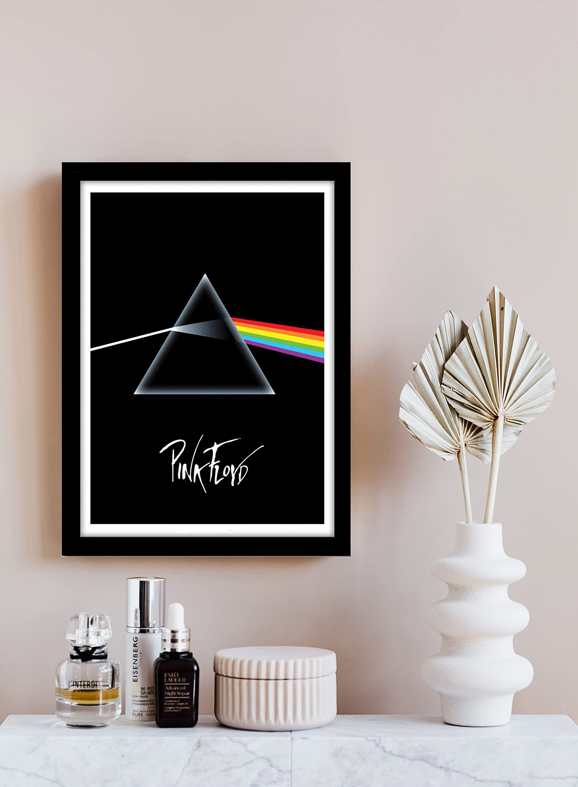 Good Hope - Pink Floyd Framed Poster Acrylic Glass For Room & Office (10 Inch X 13 Inch, Multicolor)