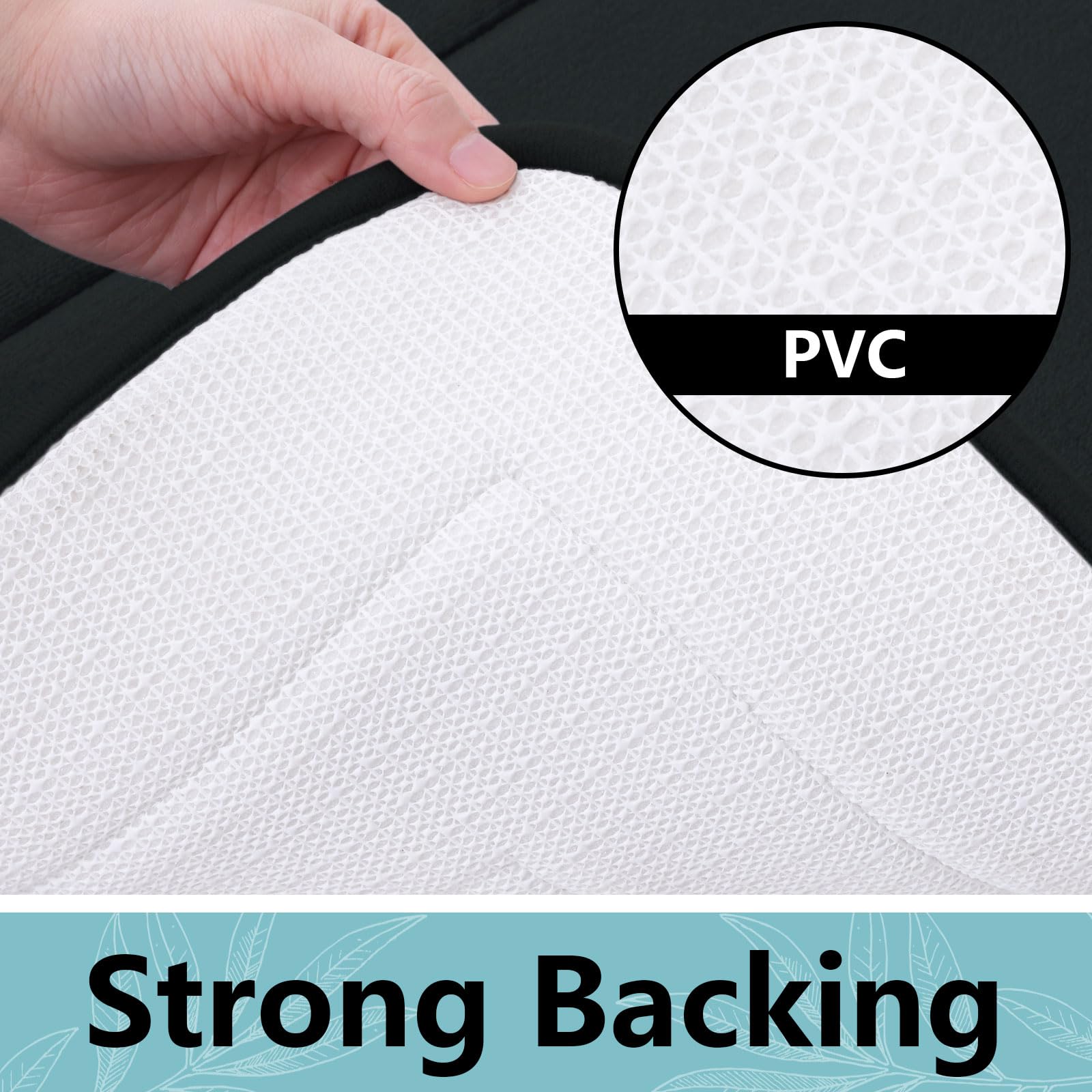 Arotive Memory Foam Bathroom Rug Mat 44X24, Ultra Soft And Absorbent Bath Mat, Machine Wash Dry, Comfortable Bath Rug Carpet For