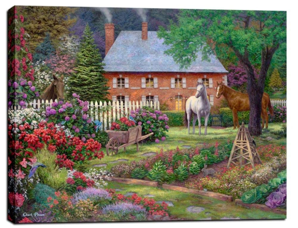 Cortesi Home 'The Sweet Garden' By Chuck Pinson, Canvas Wall Art, 12'' X 16''