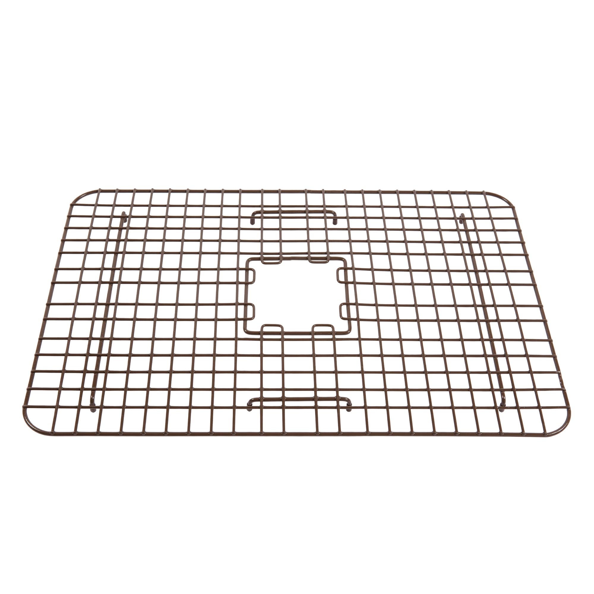 Sinksense Foster 25'' X 17'' Kitchen Sink Bottom Grid, Antique Brown
