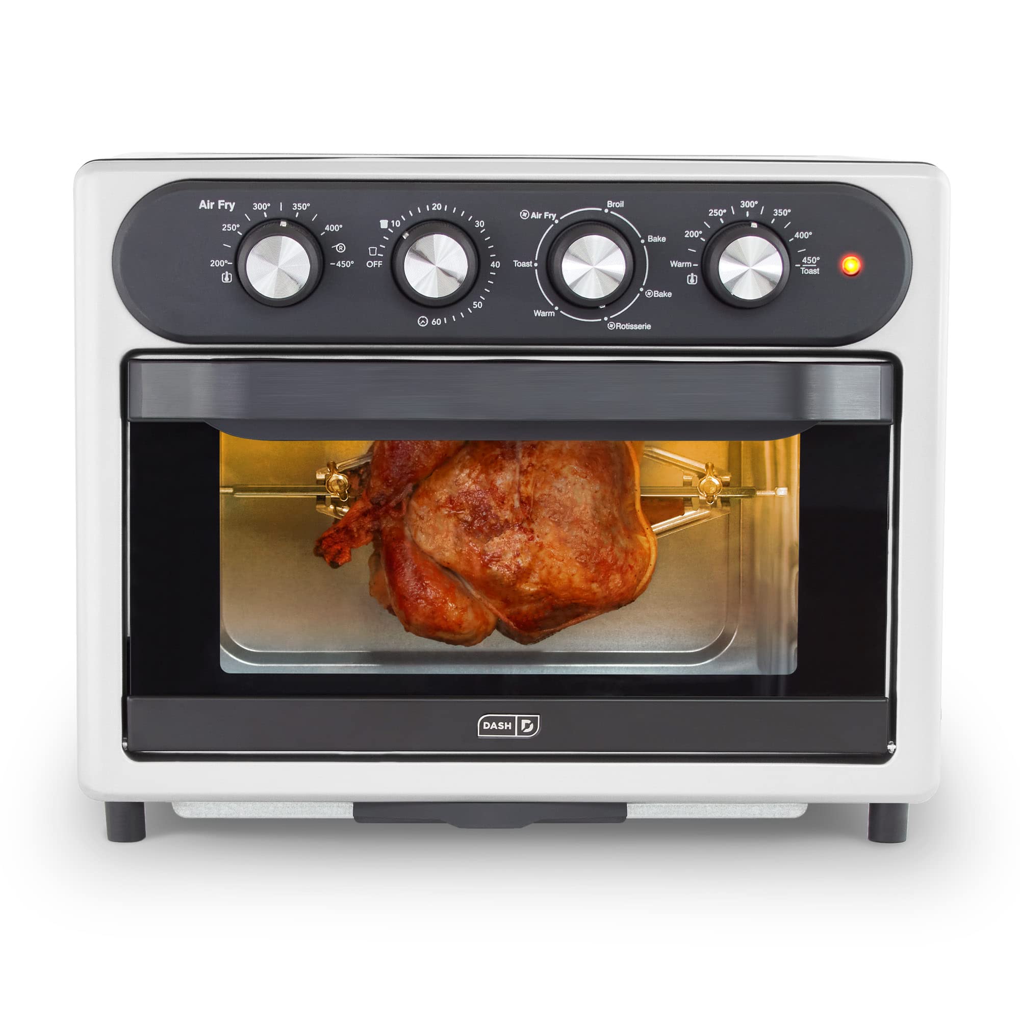 Dash Chef Series Air Fryer Oven - Convection Toaster Cooker & Electric Fry Oven - Has AirCrisp Technology & Versatile Cooking Fu