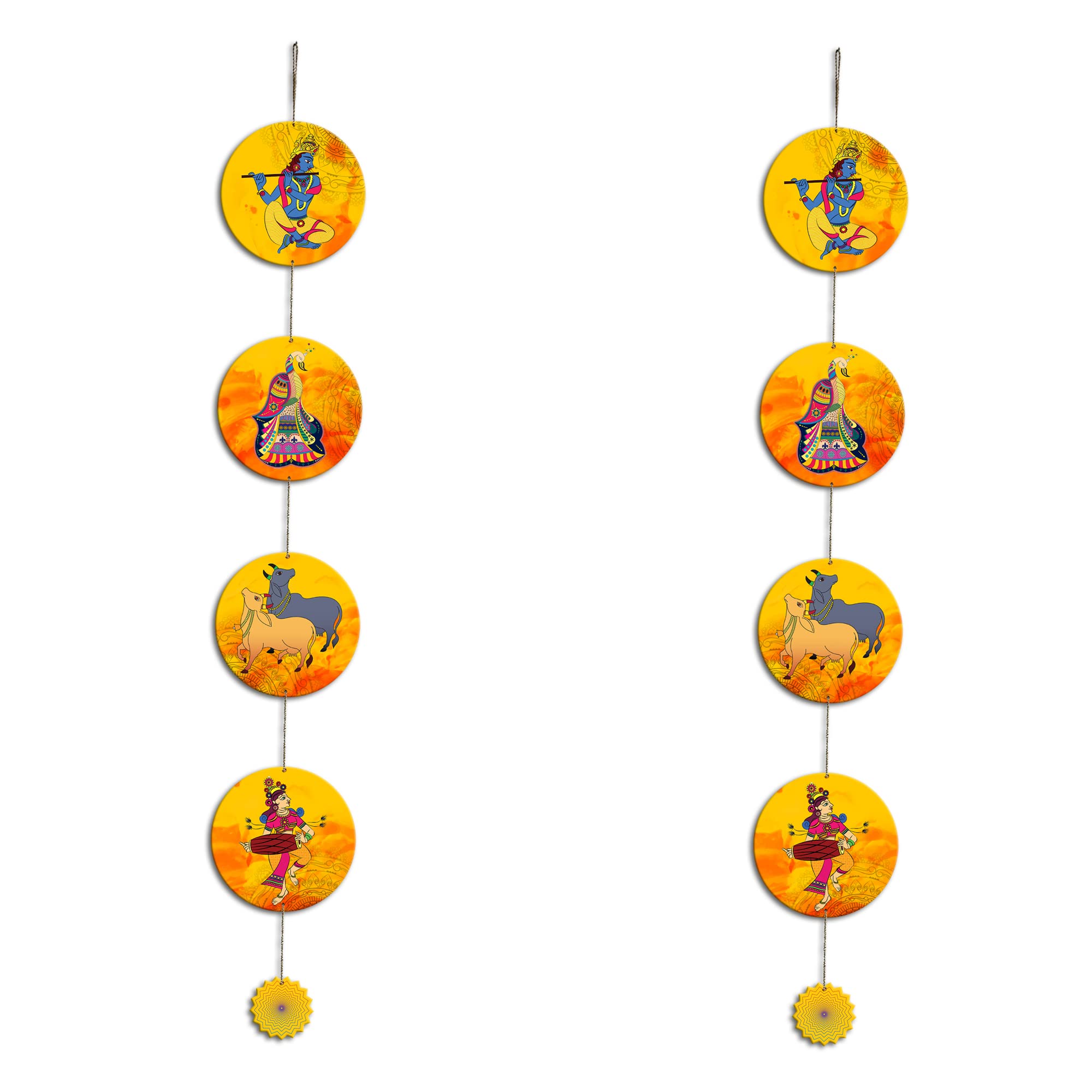 Artvibes Wall and Door Hanging for HomeDecor| Office| Gift| Bedroom| LivingRoom, Wall Decoration (WH_5215N)( Multi 5)