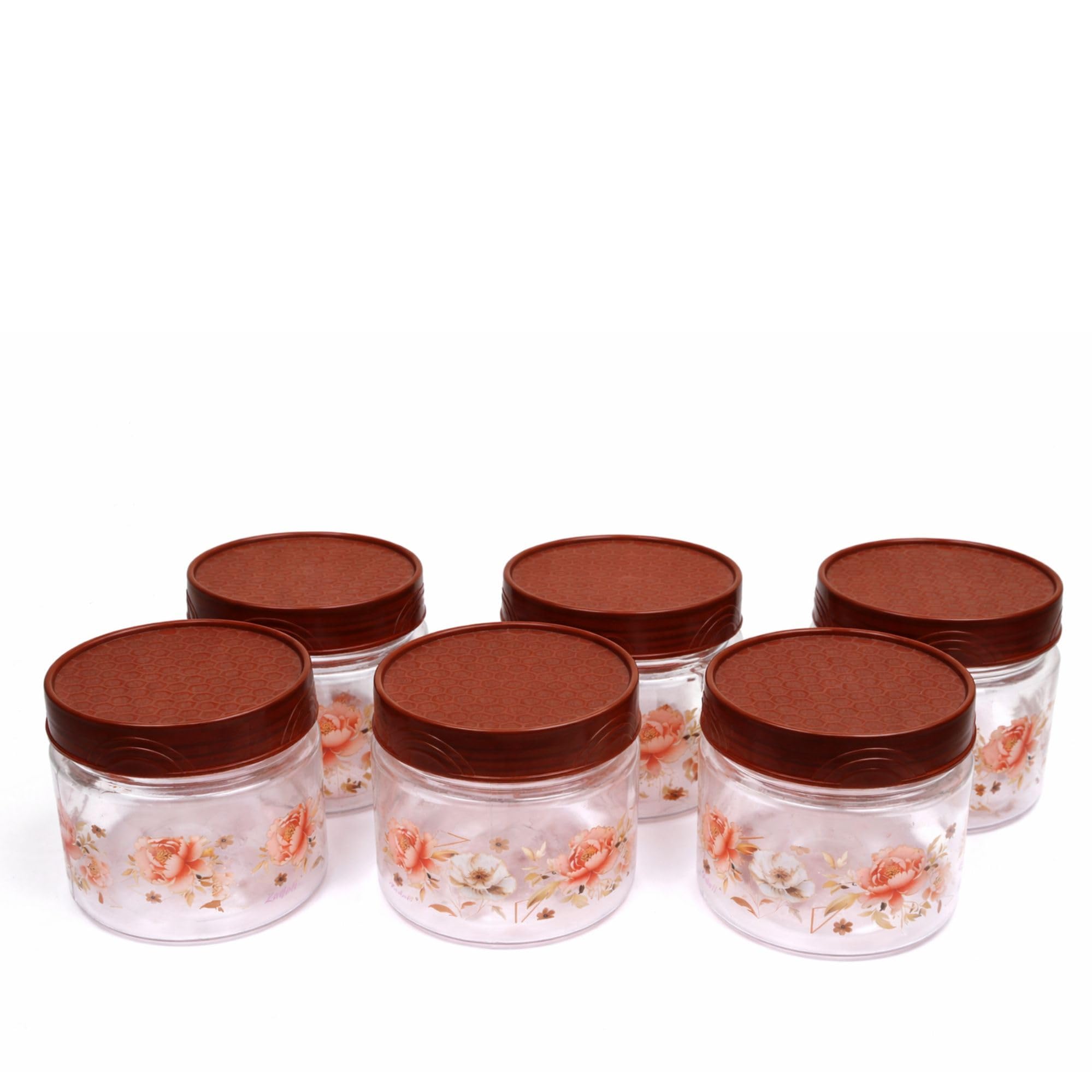 Vristo 250 Ml Airtight Container Set, Plastic Container For Kitchen Storage Set, Small Spice And Grocery Storage Jar Box With Sp