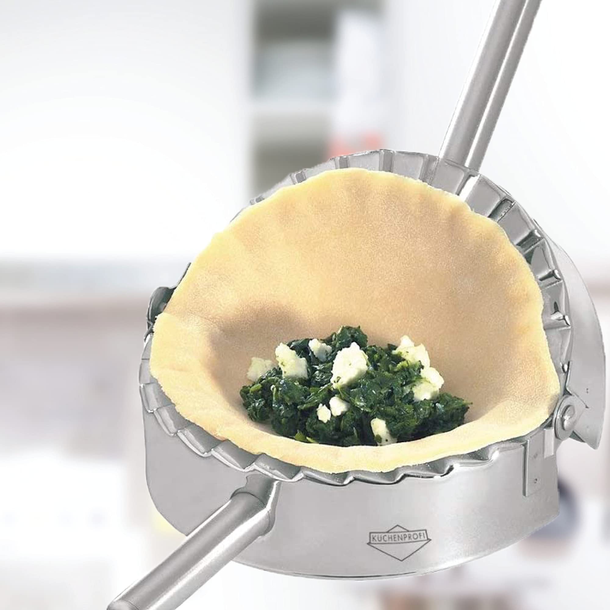 Kchenprofi Ravioli, Pierogi, And Dumpling Maker, 18/8 Stainless Steel Pasta And Pastry Press, Perfect For Molding And Sealing Fr