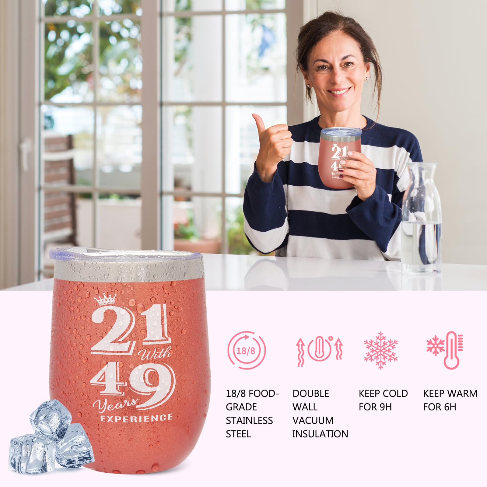 70Th Birthday Gifts For Women, Happy 70Th Birthday Gifts Basket For Her Mom Sister Wife Best Friend Aunt Turning 70, Birthday Gi