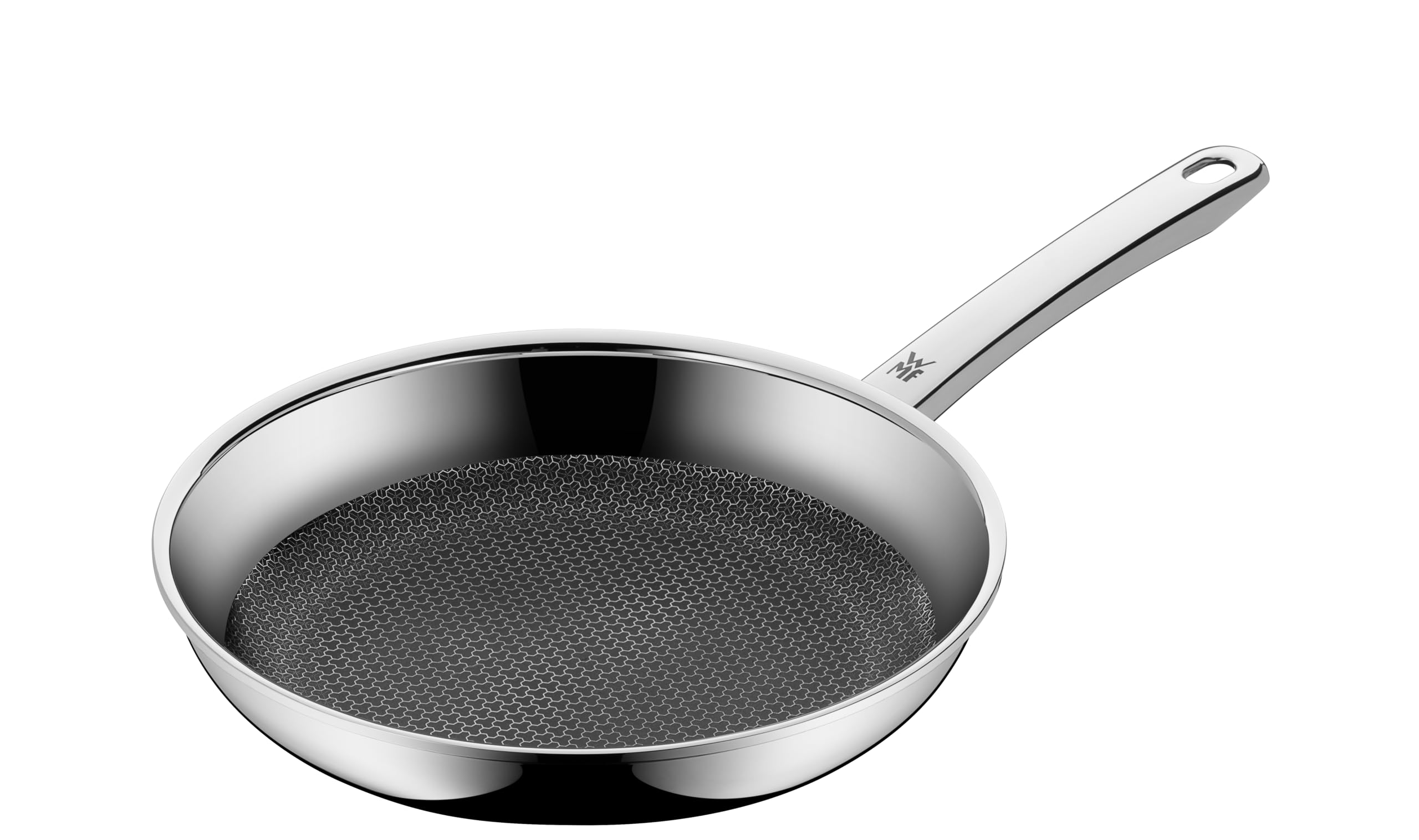 WMF Profi Resist Stainless Steel Frying Pan, 24cm, Silver
