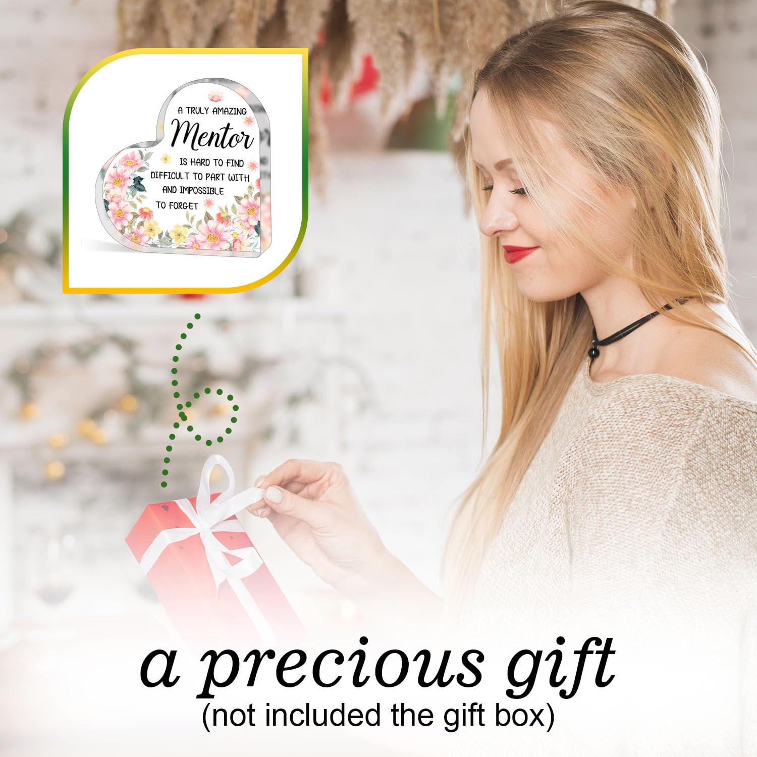 Boss Appreciation Gifts for Women - Cool Gifts for Leaders, Mentors - Office Desk Decor for Work