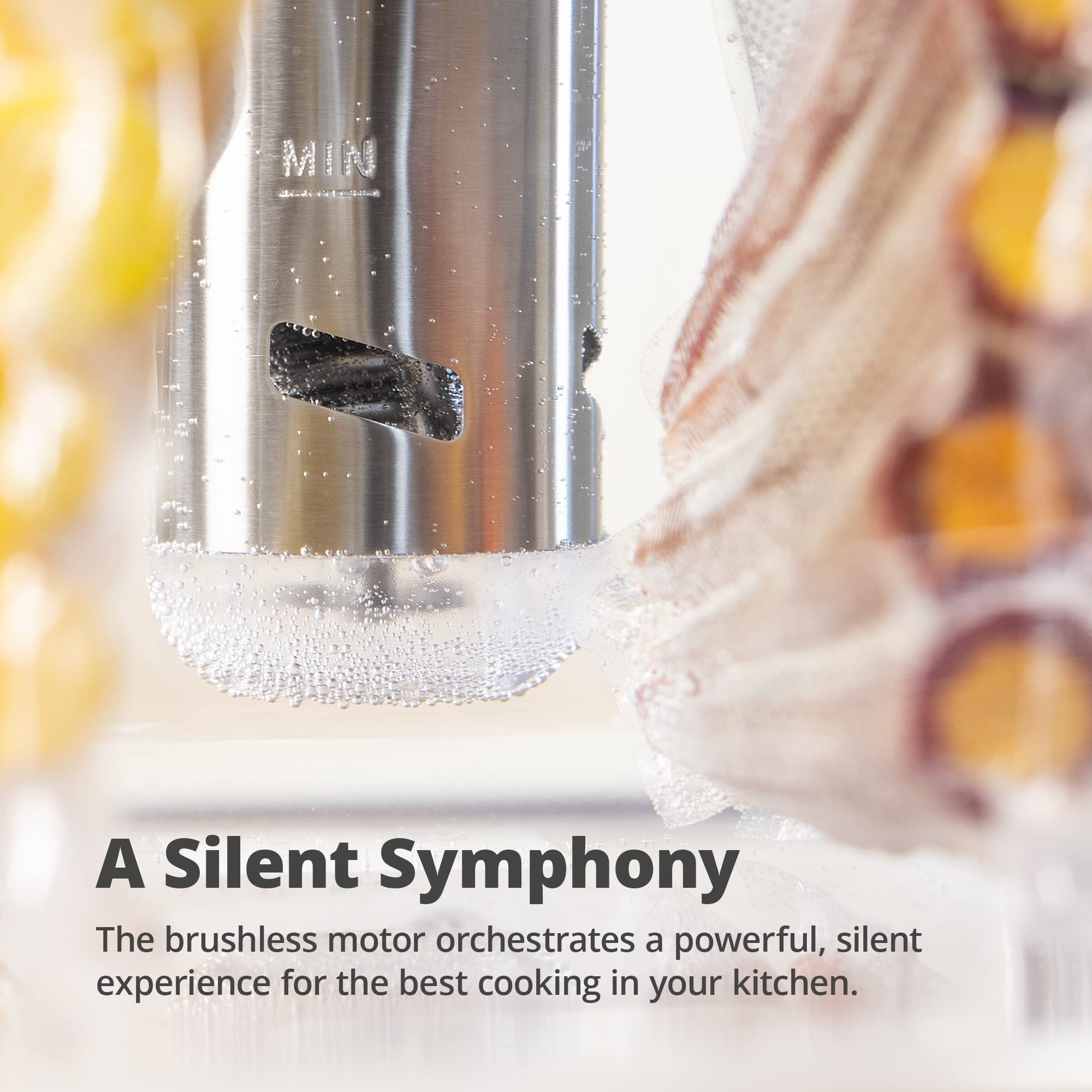 Greater Goods Kitchen Sous Vide Precision Cooker with Ultra Quiet Immersion Circulator  Designed in St. Louis (Stone Blue) - Father's Day Gift to Your Culinary Hero