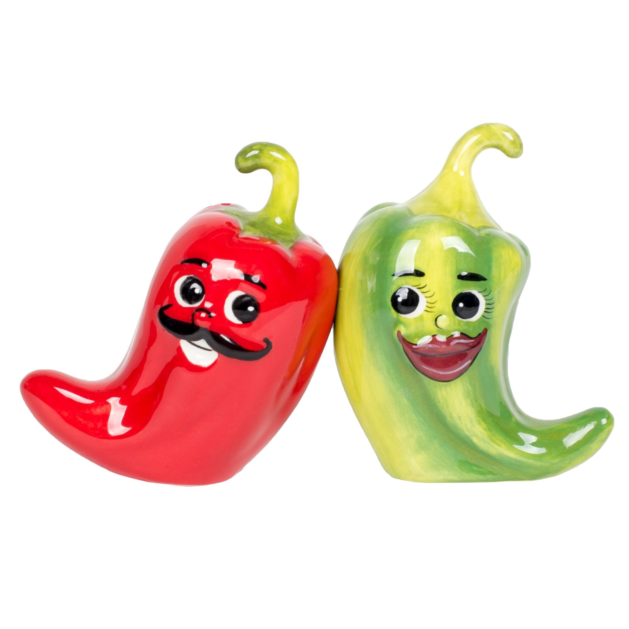 Pacific Giftware 1 X Hot Chili Peppers Magnetic Salt & Pepper Shakers S/P
