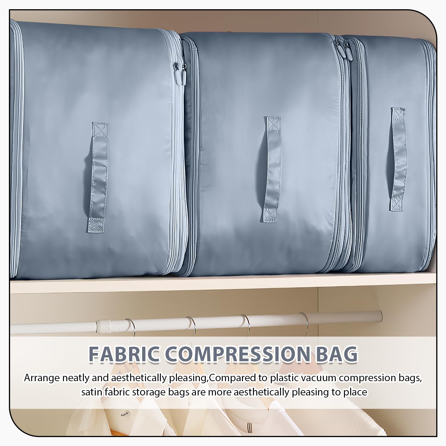 Ultra Space Saving Self Compression Organizer,Storage Bags,Heavy Duty Moving Bags,Storage Tote For Space Saving, Self Compressio