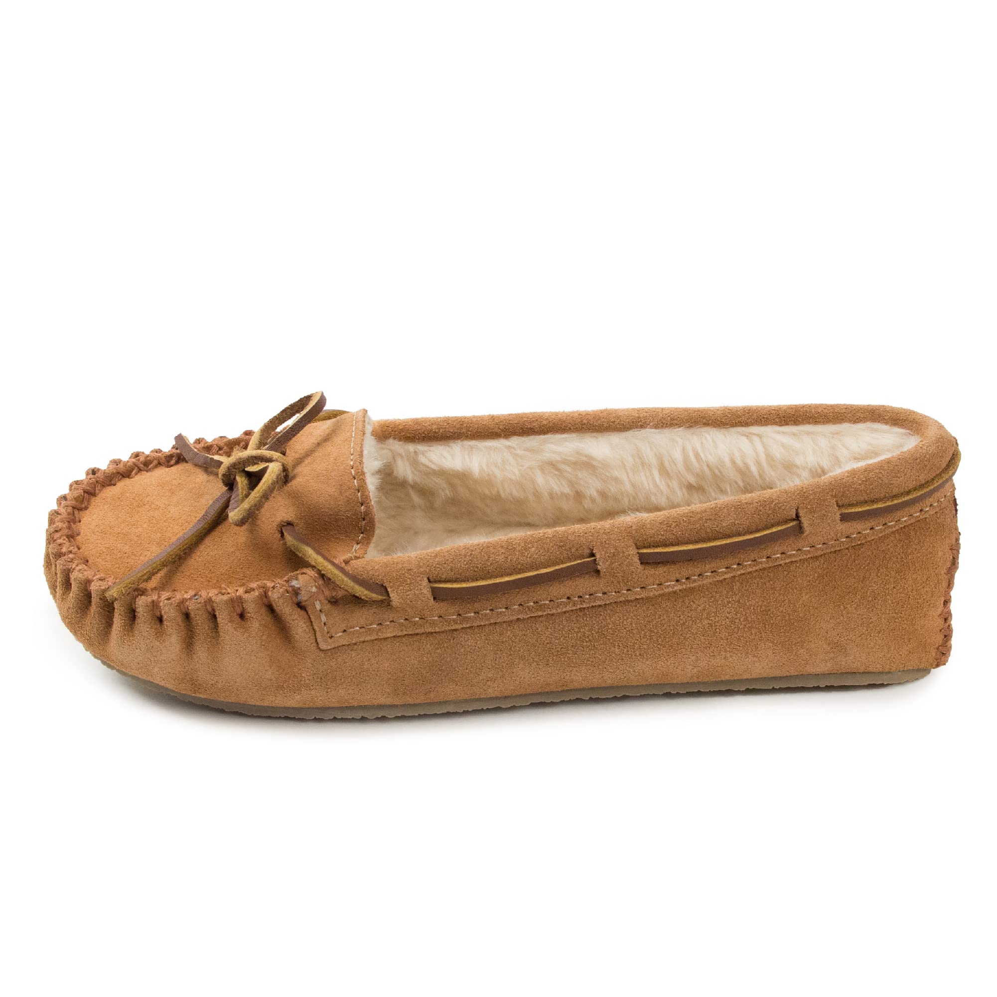 Minnetonka Womens Cally Slipper,Cinnamon,9 M Us