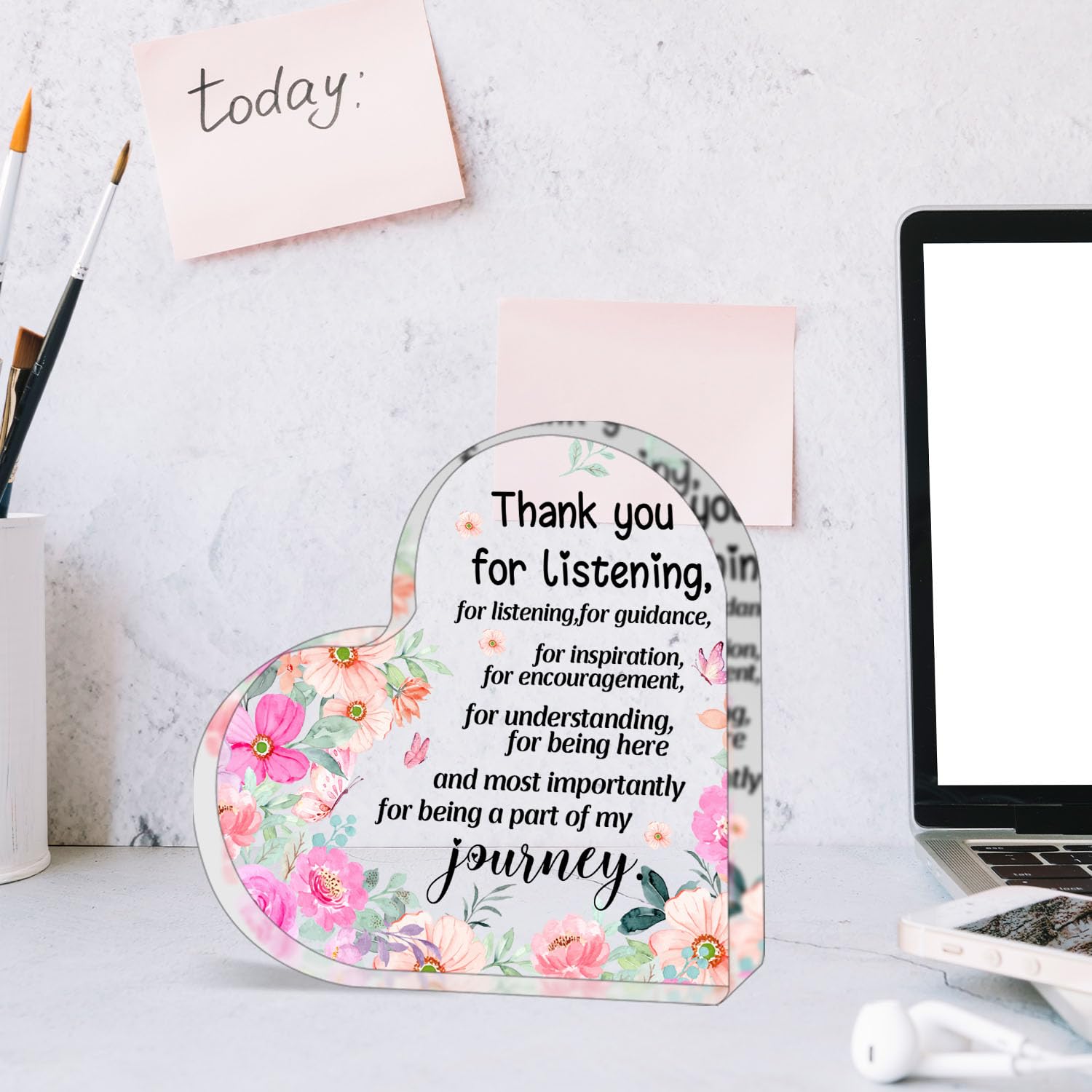 Thank You Gifts for Women, Employee Appreciation Gifts, Appreciation Gifts for Coworkers, Funny Office Desk Decor,Thanksgiving R