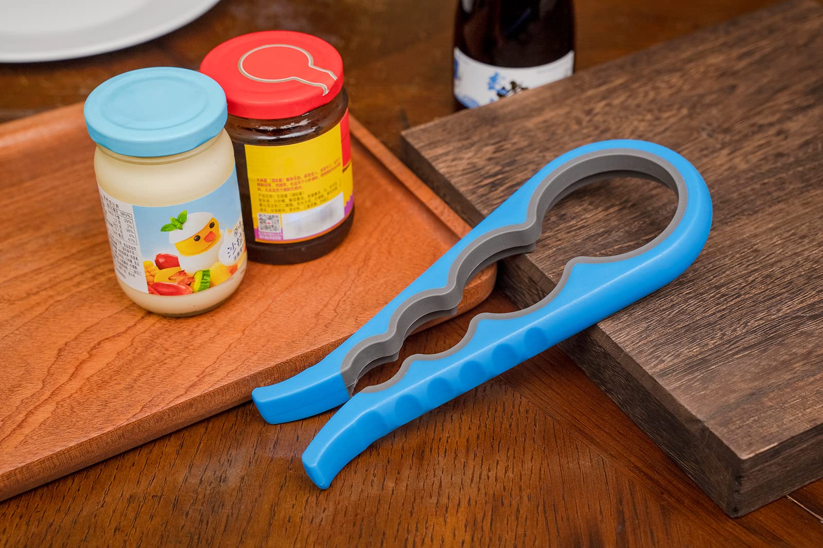 Bloss Anti-Skid Jar Opener Jar Lid Remover Rubber Can Opener Kitchen Grippers To Remove Stubborn Lids, Caps And Bottles Great Ki