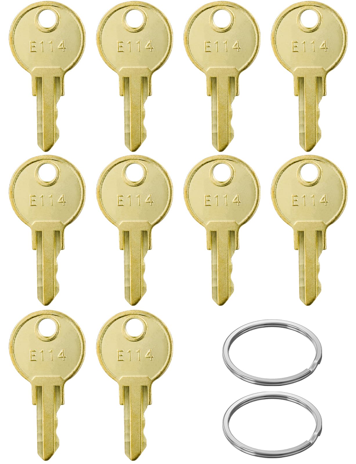 Keys For E114 Toilet Paper Dispenser, 10 Pack E-114 Paper Towel Key Replacement