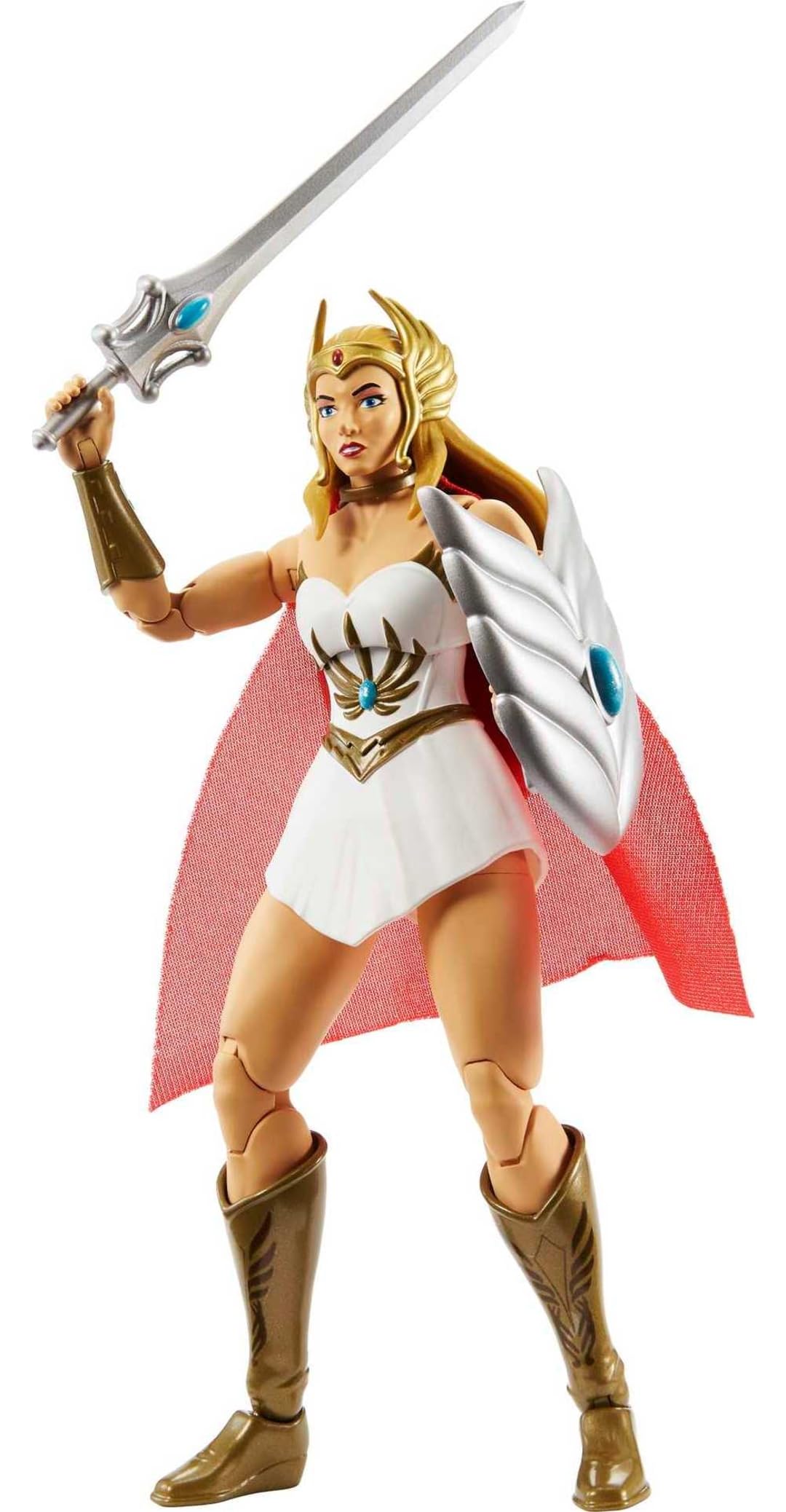 Masters Of The Universe Masterverse She-Ra Deluxe Action Figure With Accessories, 7-Inch Motu Collectible Gift