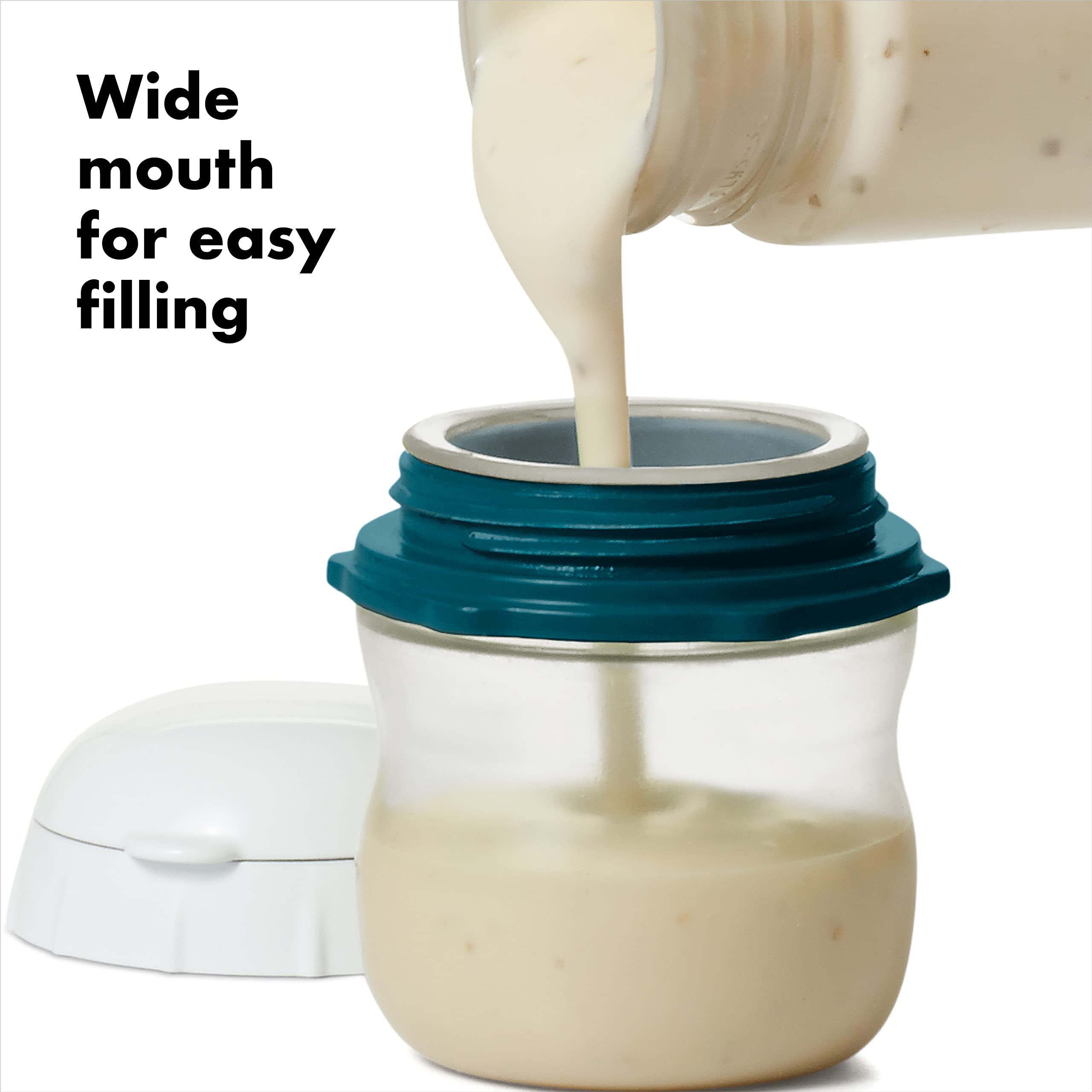 Oxo Good Grips Prep & Go Leakproof Silicone Squeeze Bottle - 2 Pack, White