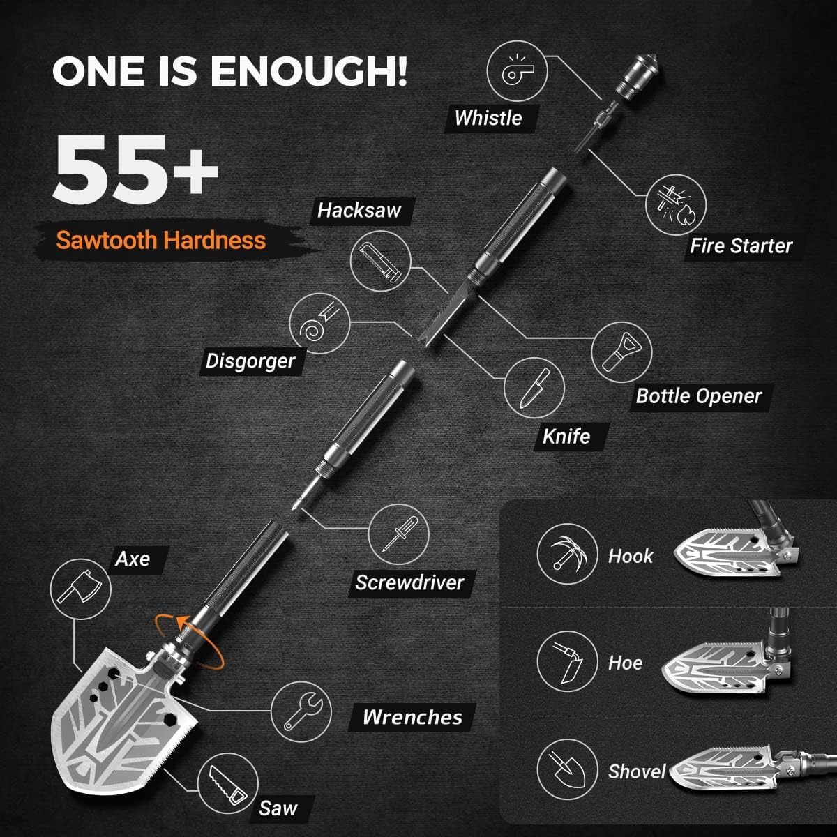 Sahara Sailor Survival Shovel