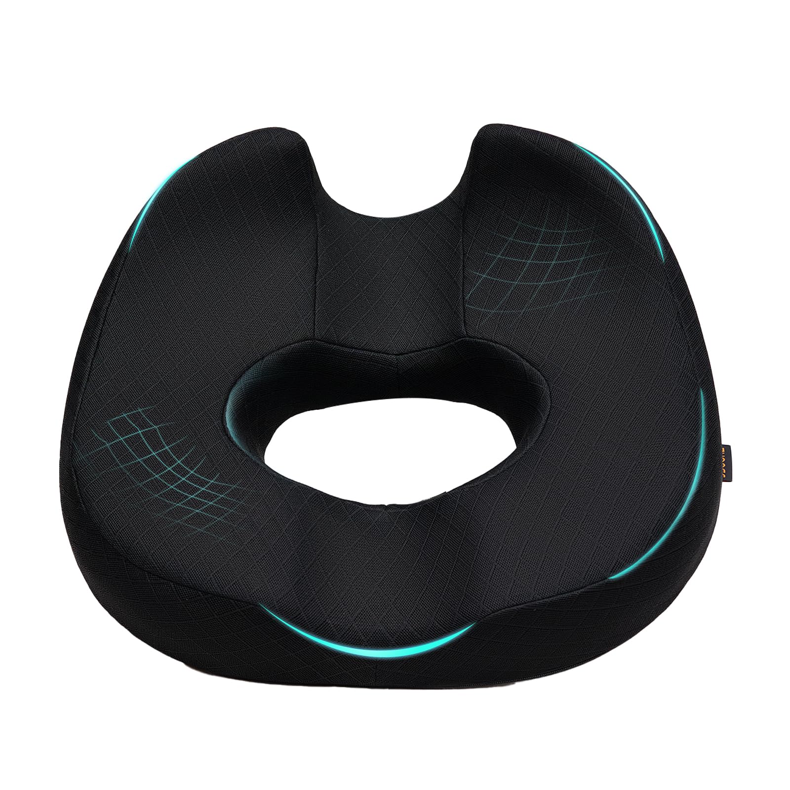 Donut Pillow Chair Seat Cushion For Tailbone Pain Relief, Memory Foam Firm Coccyx Pad Donut Cushion For Long Sitting, Office Cha