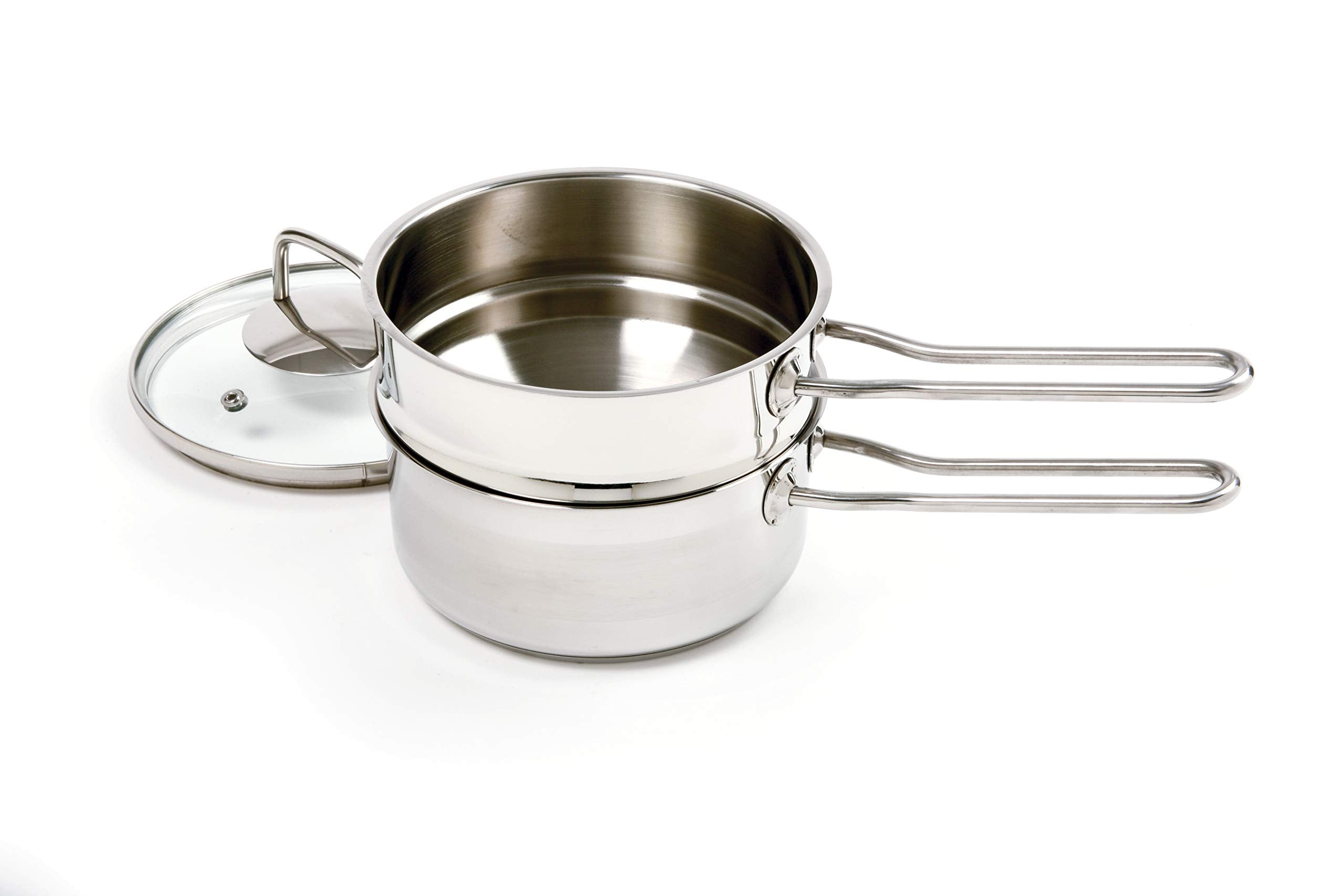 Norpro 238 Stainless Steel Double Boiler, 1.5 Quart, As Shown, Durable Kitchen Essential