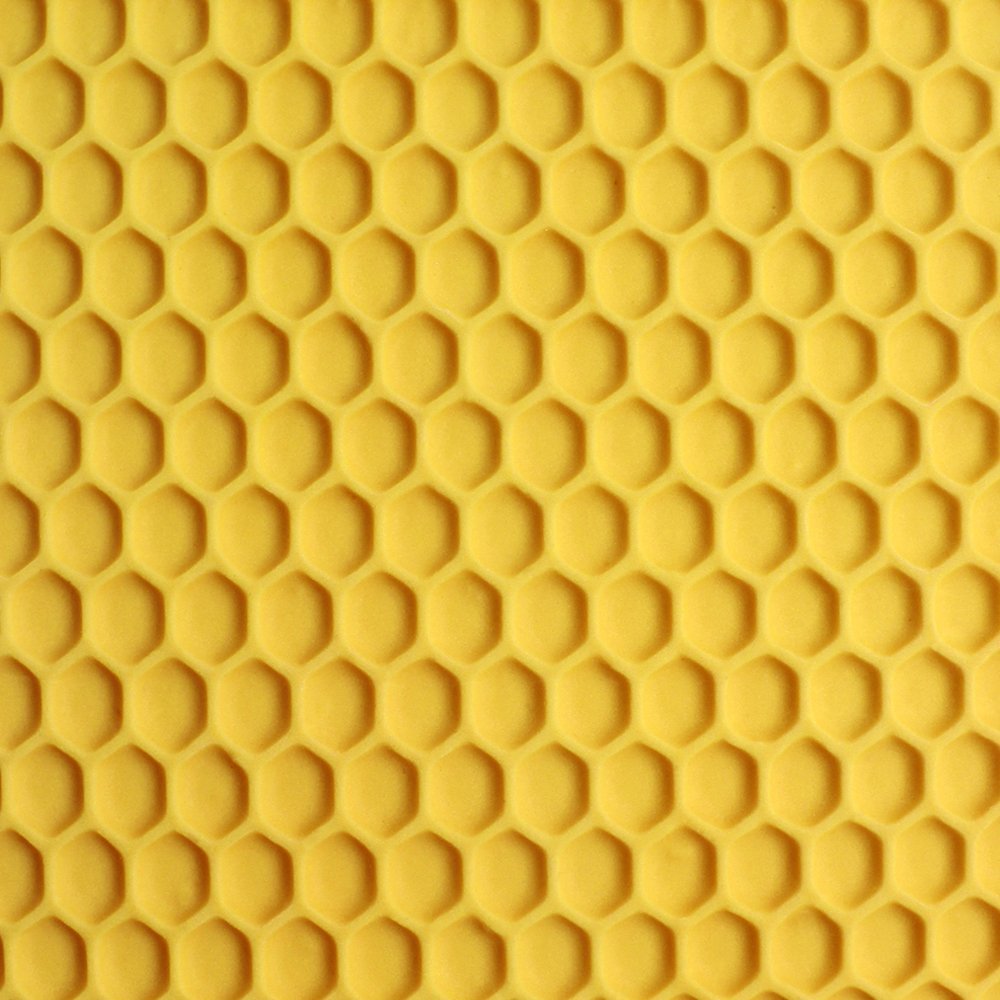 Pme Impression Mat Honeycomb Design, Yellow