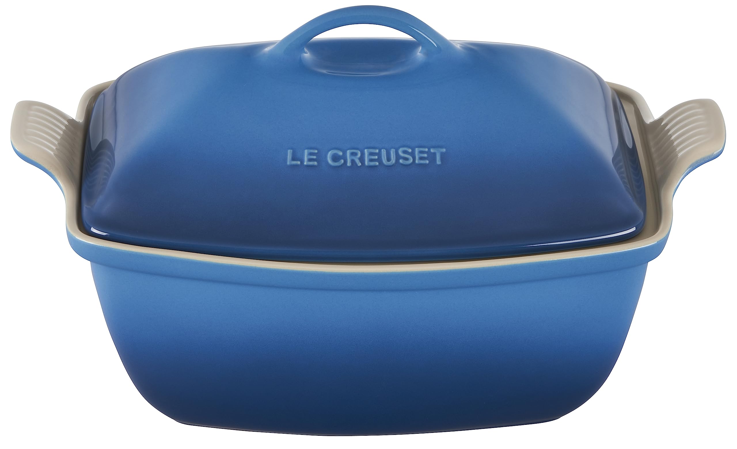 Le Creuset Heritage Stoneware Deep Baker with Lid, 4.5 qt., Marseille