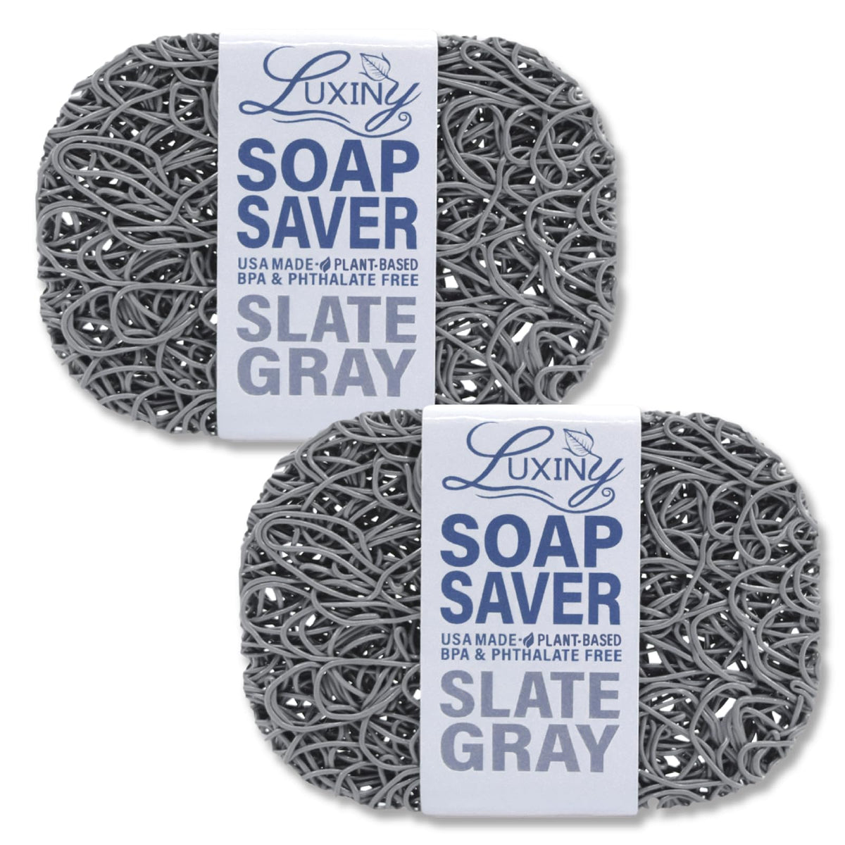 Soap Savers For Bar Soap, American Made By Luxiny, Lifts Soap In Soap Dishes & Shower Soap Holders - Handmade Soap Lasts Longer