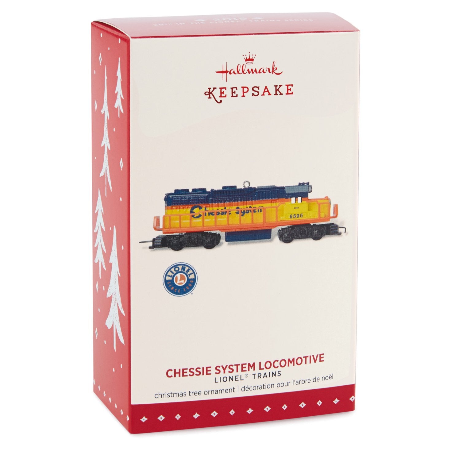 Hallmark Keepsake Ornament Lionel Chessie System Locomotive Train 20th in The Lionel Trains Series