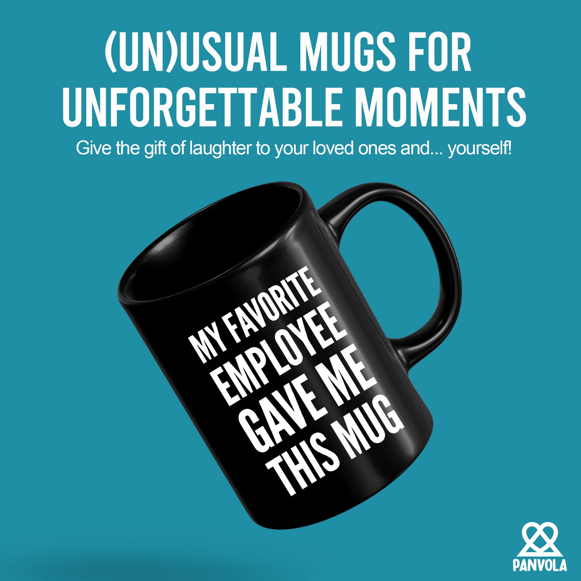 Panvola My Favorite Employee Gave Me This Mug Funny Boss Gifts From Employees Coworker Gifts To Employer Novelty Drinkware Ceram