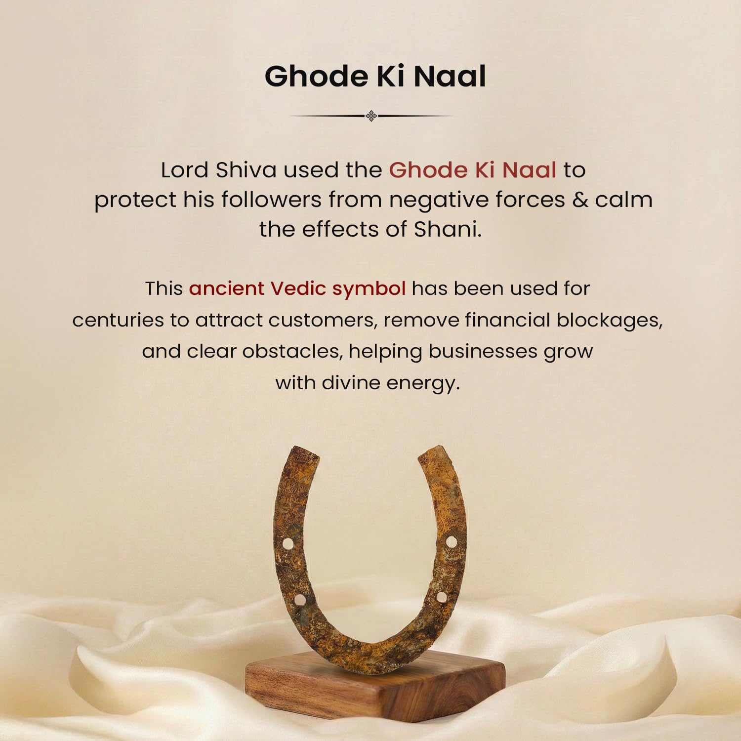 Astrotalk Ghode Ki Naal on Raw Pyrite Frame | Vastu Decorative Item for Home & Office | Attracts Wealth, Luck & Prosperity | Home Decor & Wall Decor Items for Living Room | Gift for Man & Woman