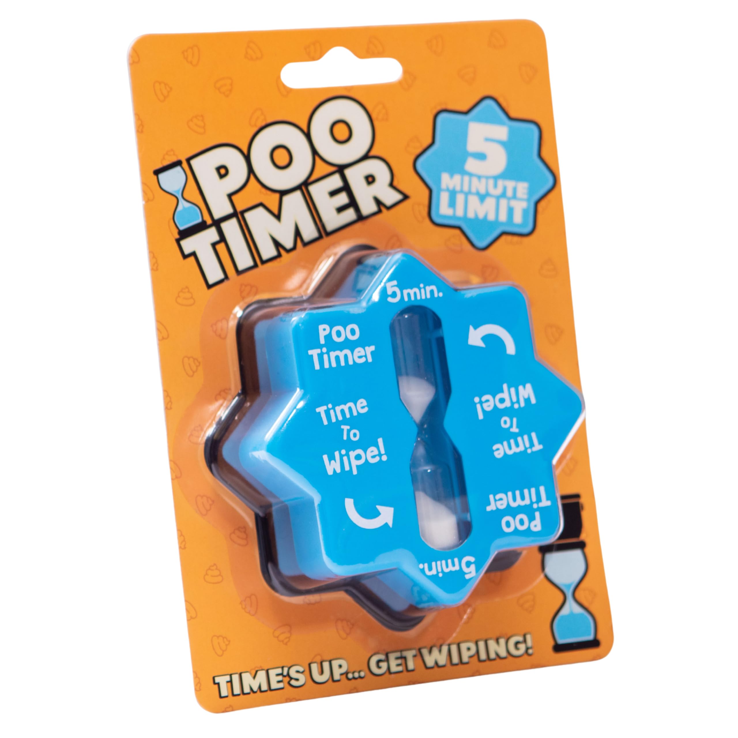 Boxer Gifts Novelty Poo Timer - Time Your Toilet Trips - Joke Funny Gifts For Men Dad Boyfriend Husband - Novelty Mens Christmas