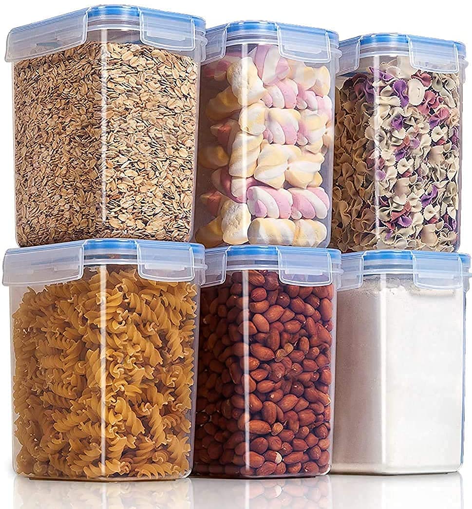 Florida Enterprise Airtight Container Set For Fridge  Airtight Food Storage Container, Bpa Free Plastic Cereal Container For Ki