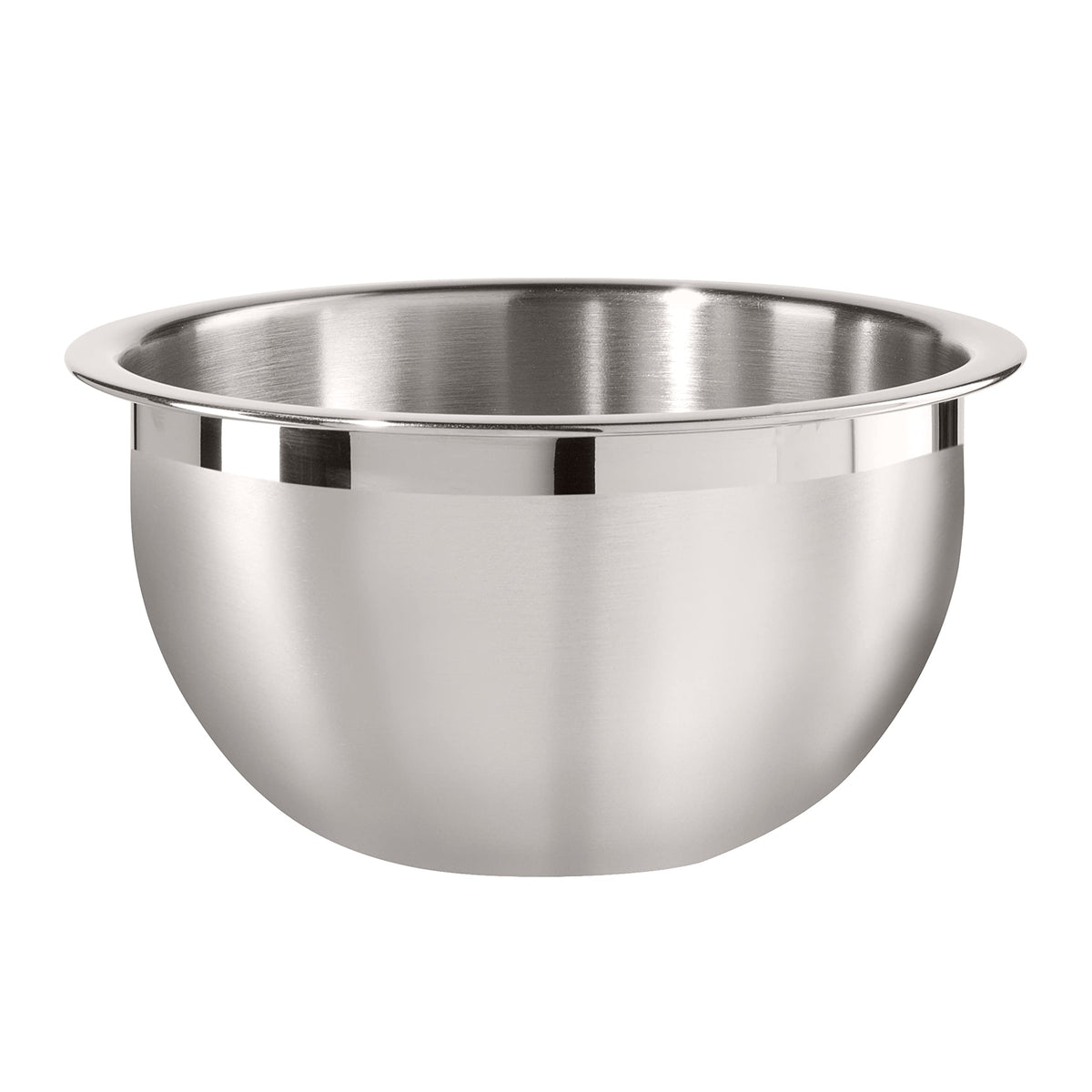 Oggi 3-Quart Two-Tone Stainless Steel Mixing Bowl, Great For Mixing, Making Dough, Dressing Salads, Mixing Eggs, Washing Vegetab