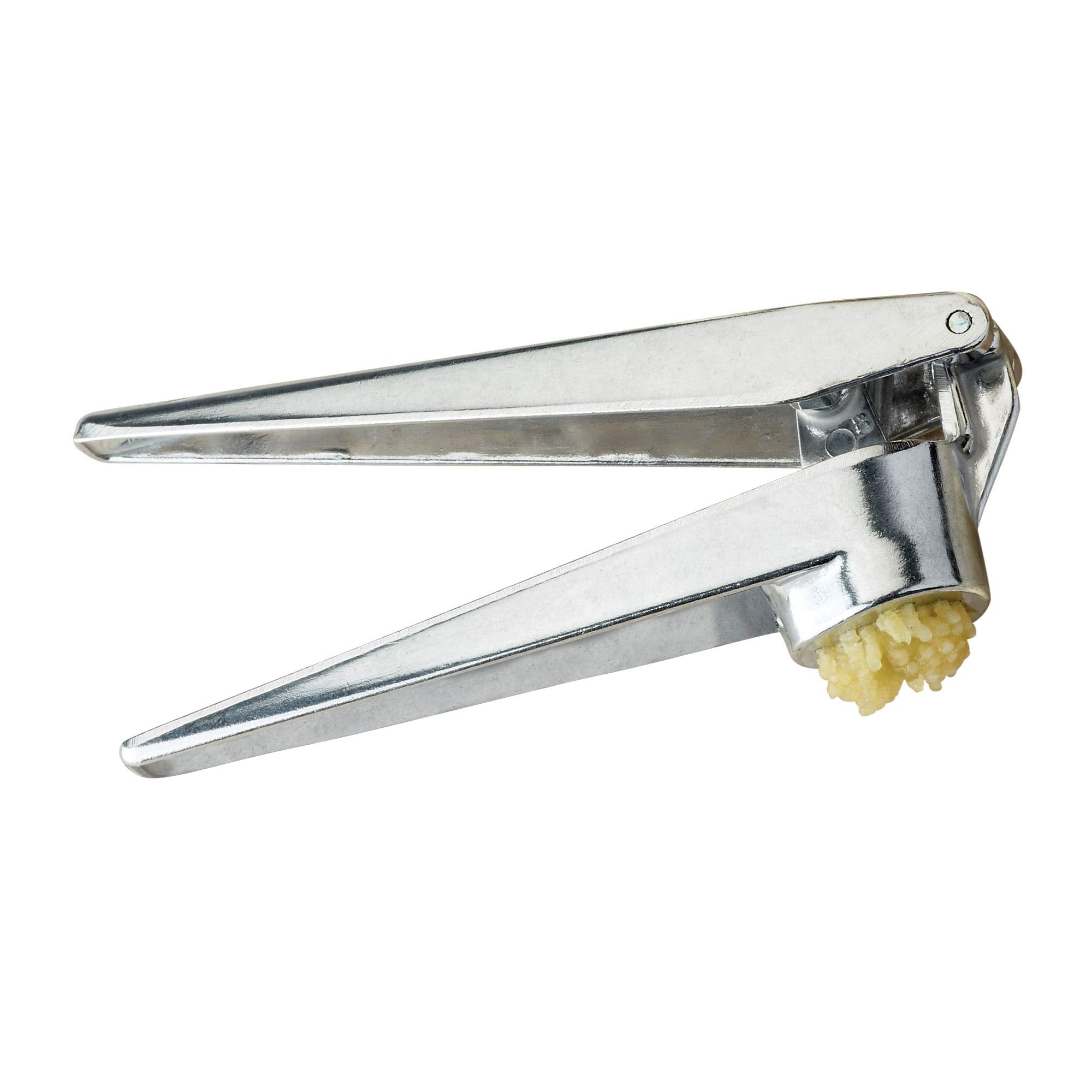 Fantes No-Peel, Self Cleaning Garlic Press, 6.25 X 1-Inches, The Italian Market Original Since 1906