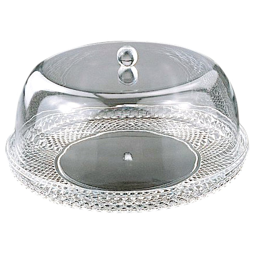 Cake Plate W/Dome Set 12 (Acrylic)