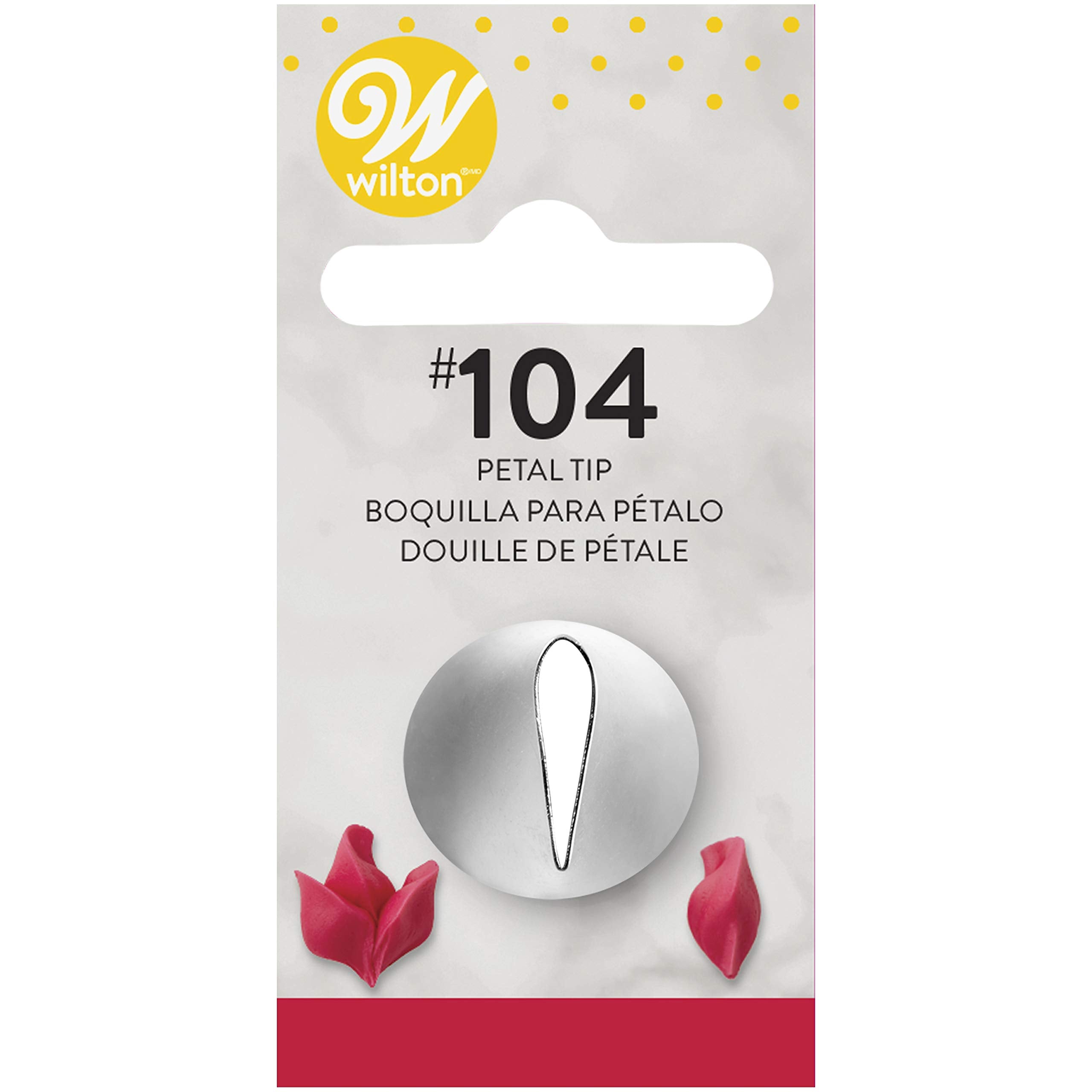 Wilton Decorating Piping Tip, No 104 - Petal