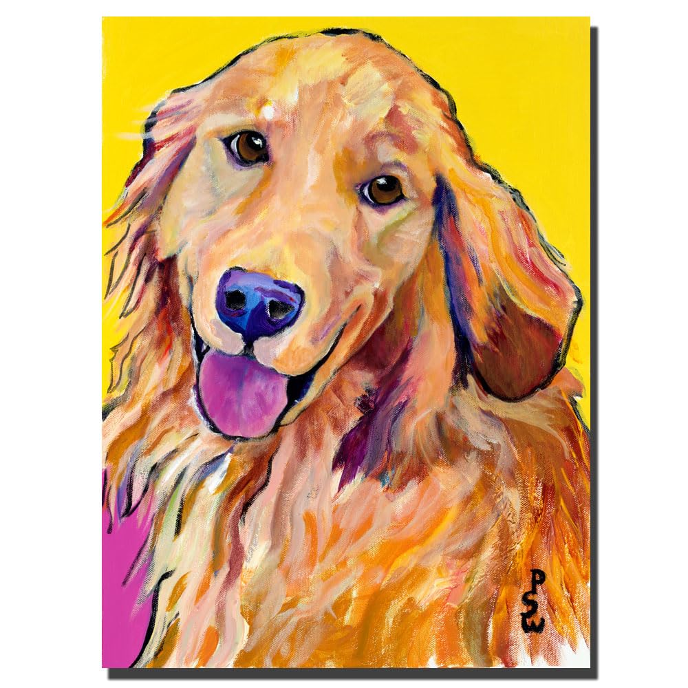 Molly By Pat Saunders-White, 24X32-Inch Canvas Wall Art