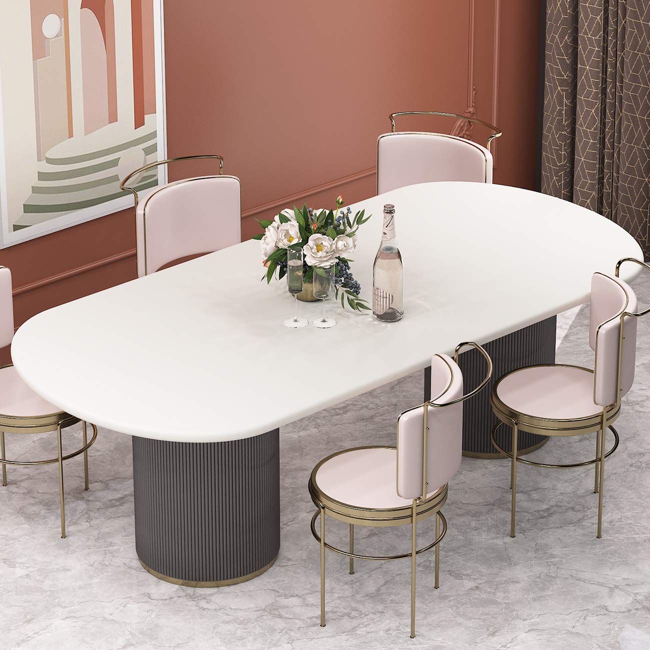 Funstick Thick Off White Wallpaper Peel And Stick For Bedroom Kitchen Cabinets Matte White Contact Paper Waterproof Self Adhesiv