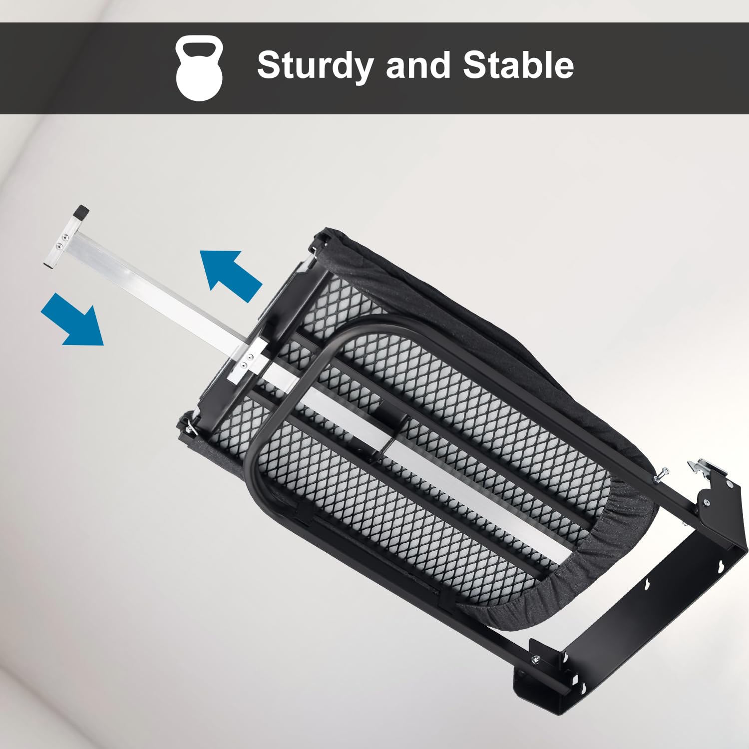 Duwee 12''?36'' Wall Mounted Ironing Board Folding Ironing Board Cabinet with Heat Resistant Cover Compact Wall Mount Fold Down Iron Board for Small Spaces