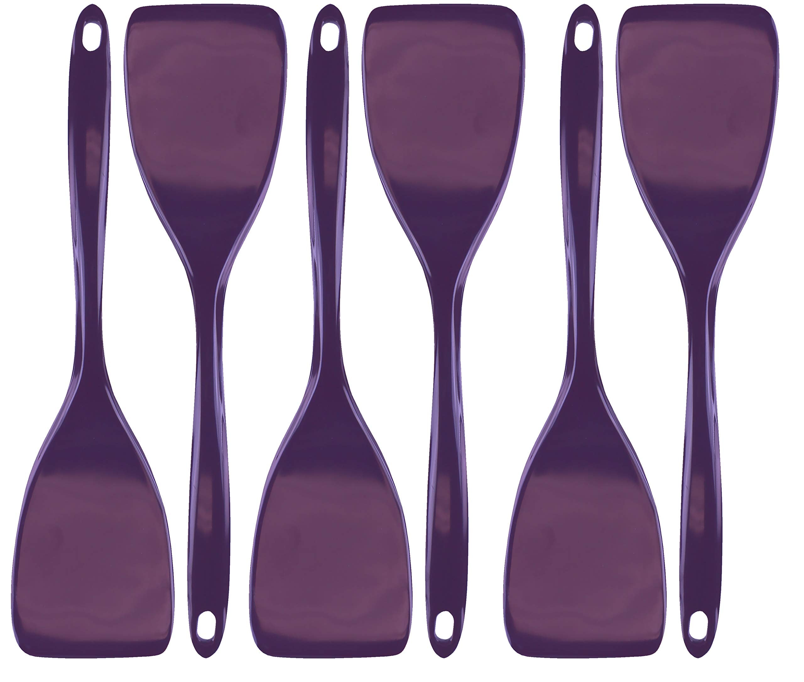 6 Piece Durable Melamine Spatula Set
