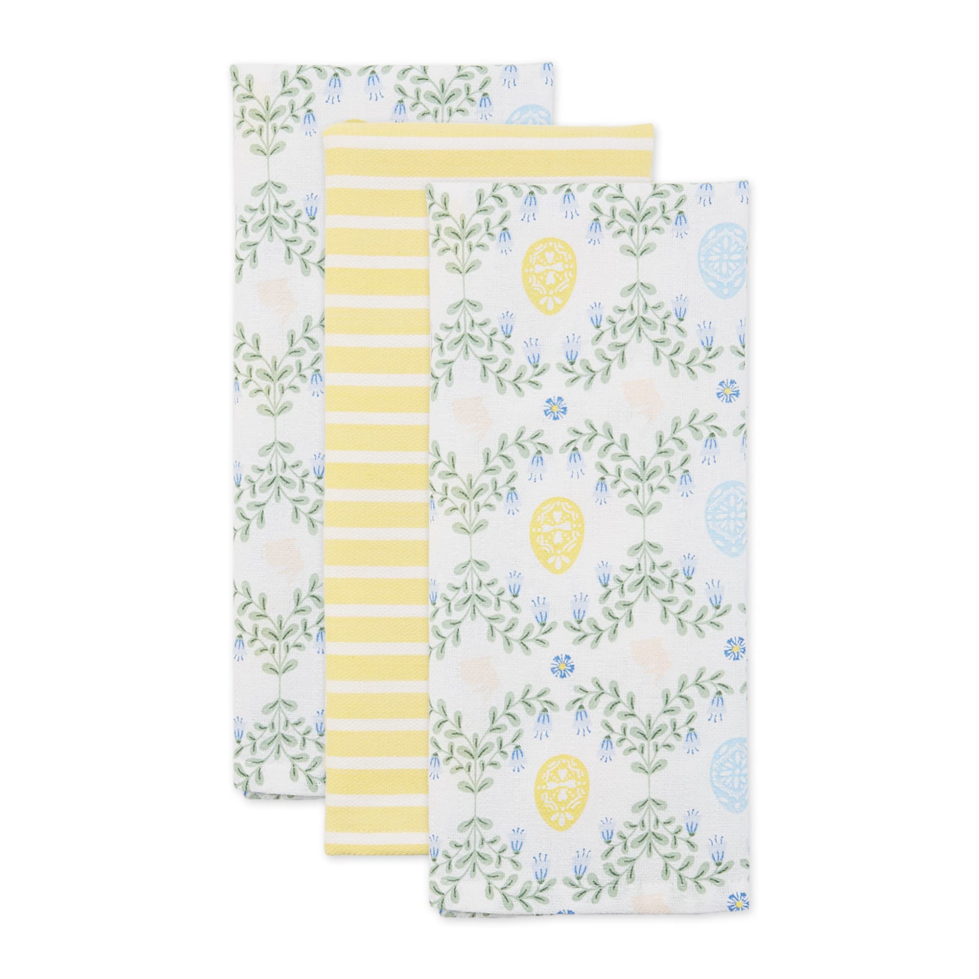 ASST SWEET EASTER DISHTOWEL SET/3
