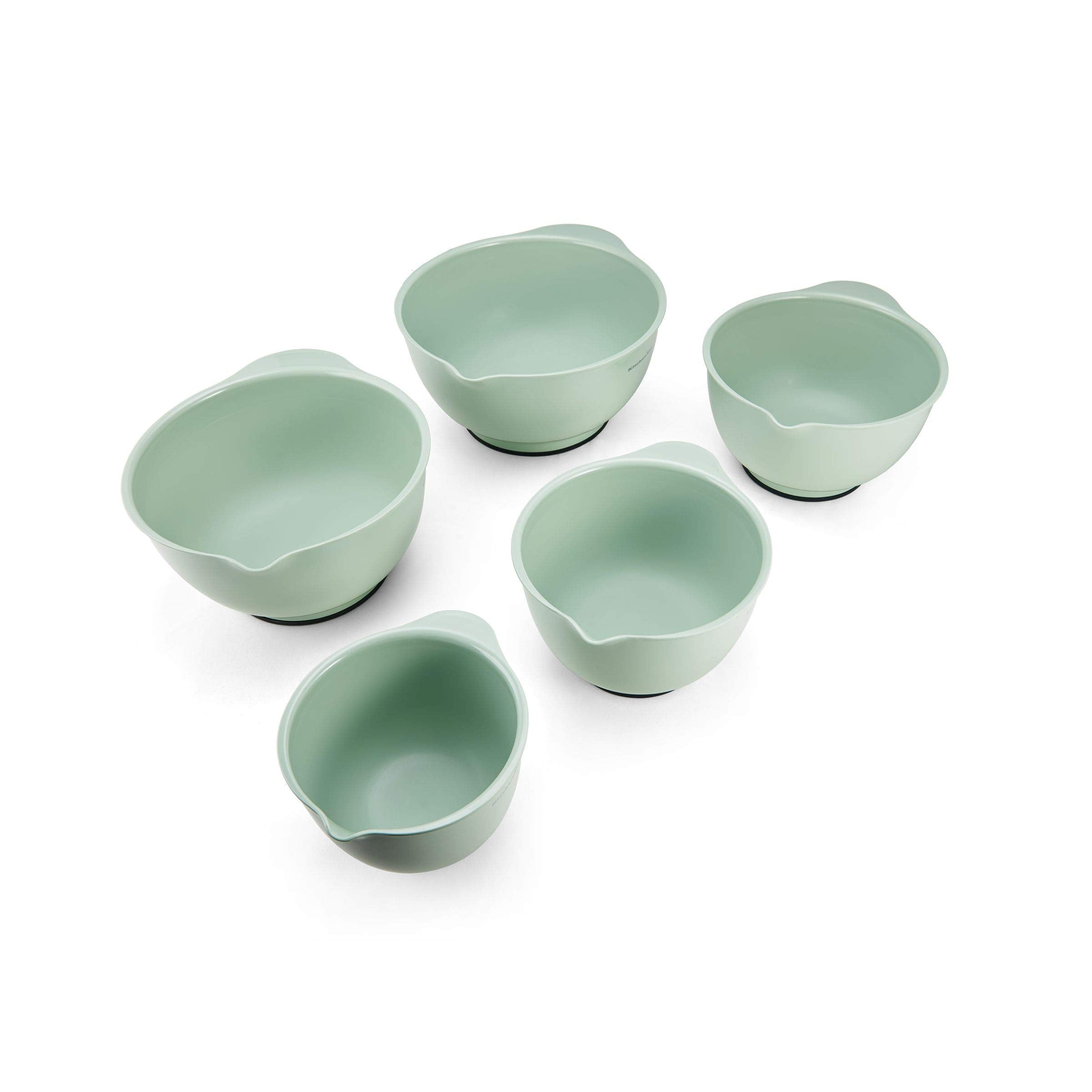 Kitchenaid - Ke178Ospia Kitchenaid Classic Mixing Bowls, Set Of 5, Pistachio