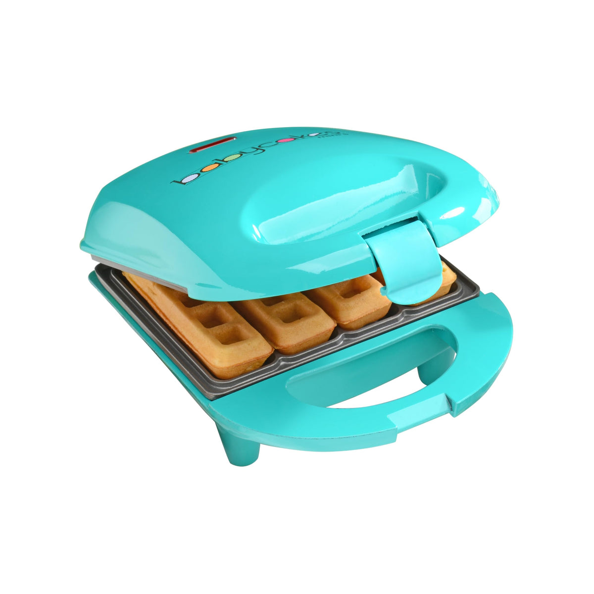 Babycakes Mini Waffle Stick Maker By Select Brands - Mini Waffle Stick Maker For Breakfast - Features Nonstick Coating & Non-Ski