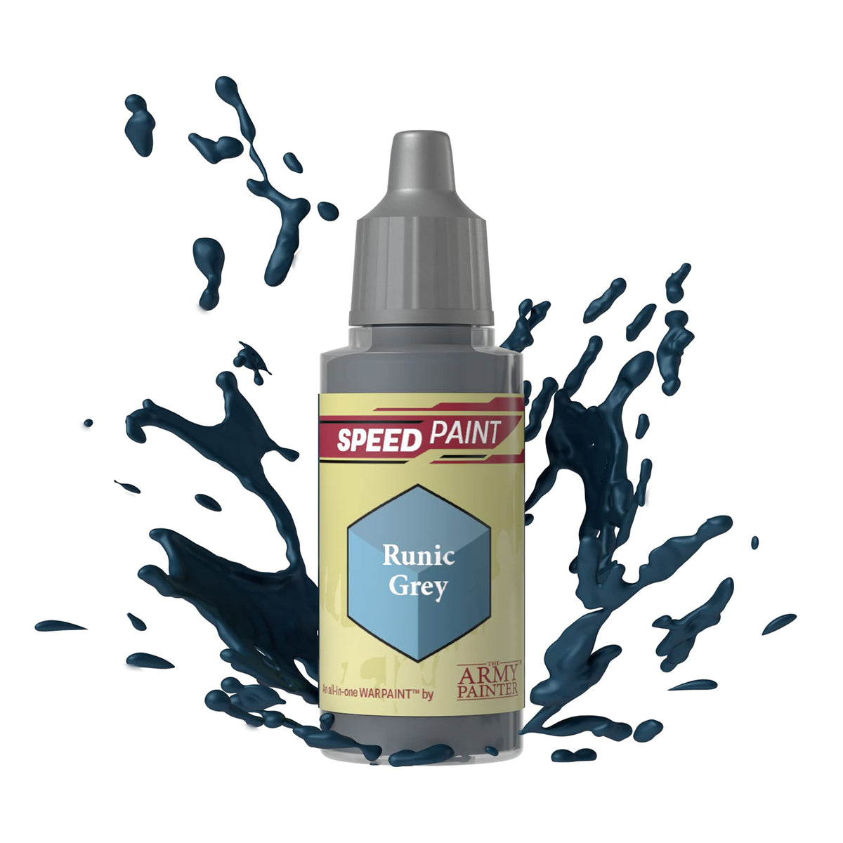 The Army Painter Runic Grey Speedpaint - Acrylic Non-Toxic Heavily Pigmented Water Based Paint For Tabletop Roleplaying, Boardga