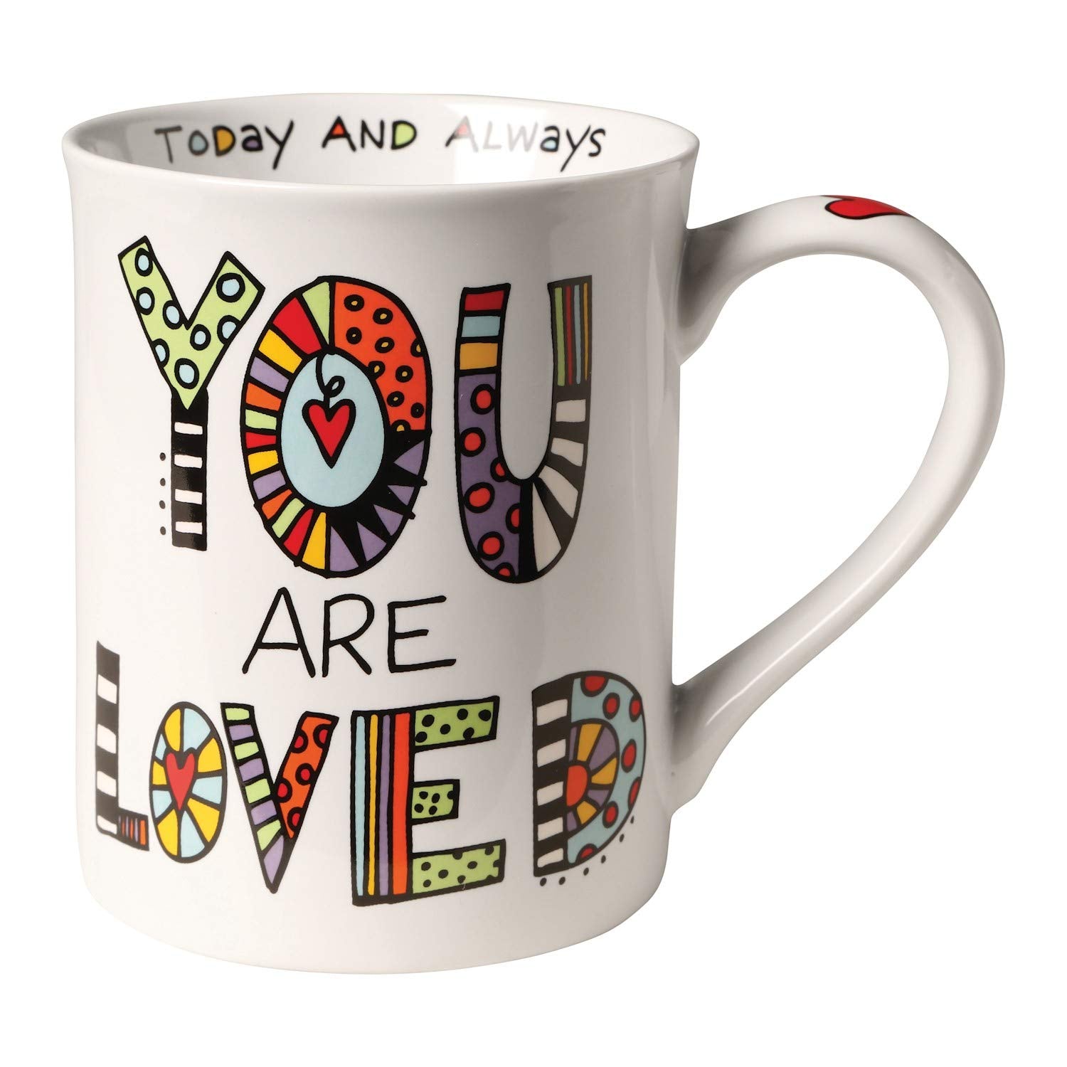 Our Name Is Mud You Are Loved    Porcelain Mug, 16 Oz.