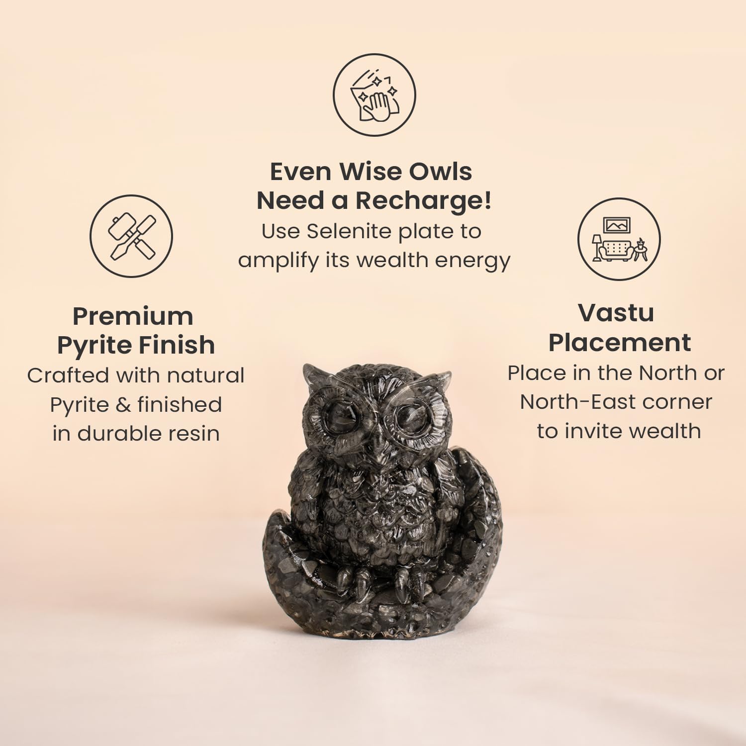 Pyrite Owl