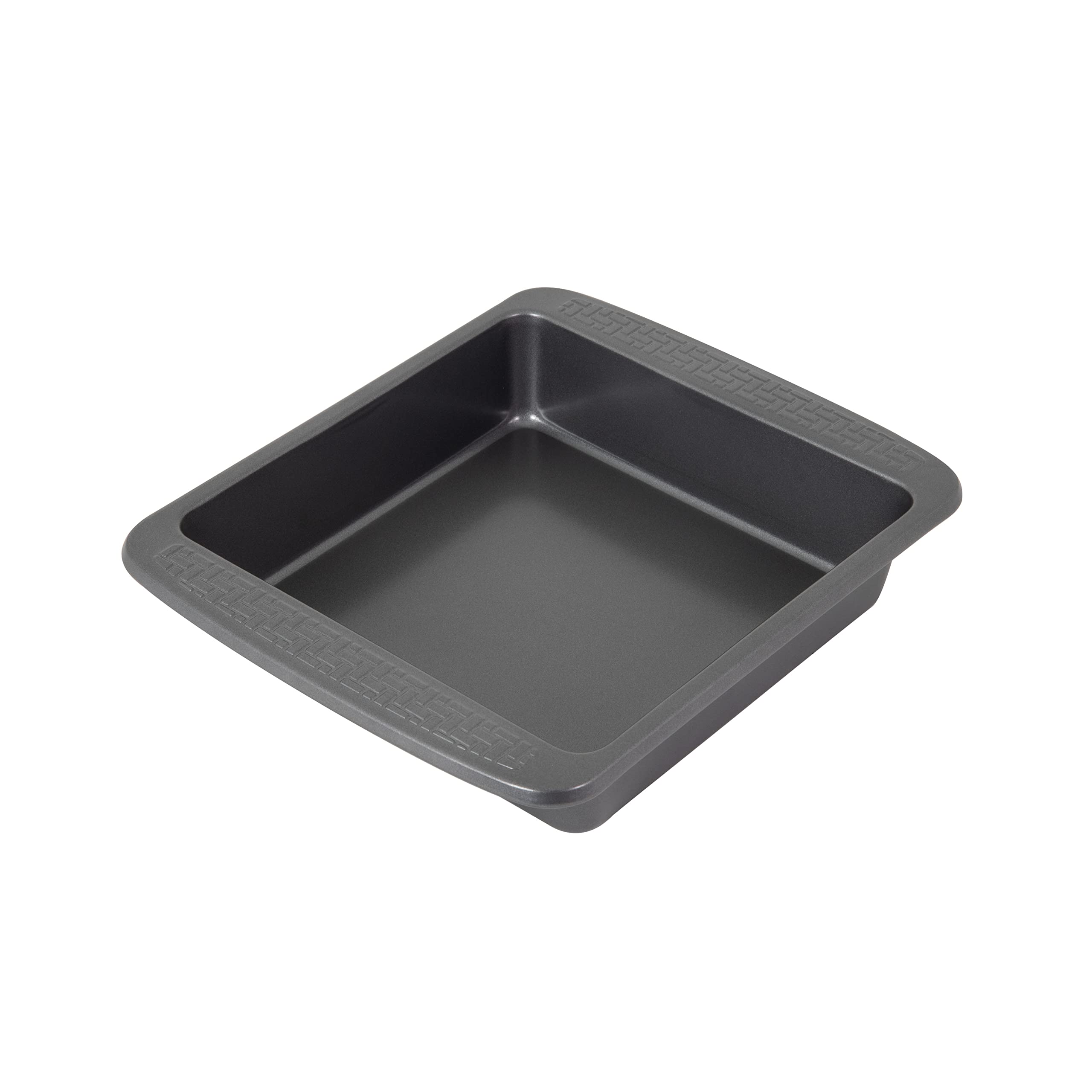 Chicago Metallic Everyday Non-Stick Square Pan. Perfect For Making Square Cakes, Brownies, Casseroles, And More Gray
