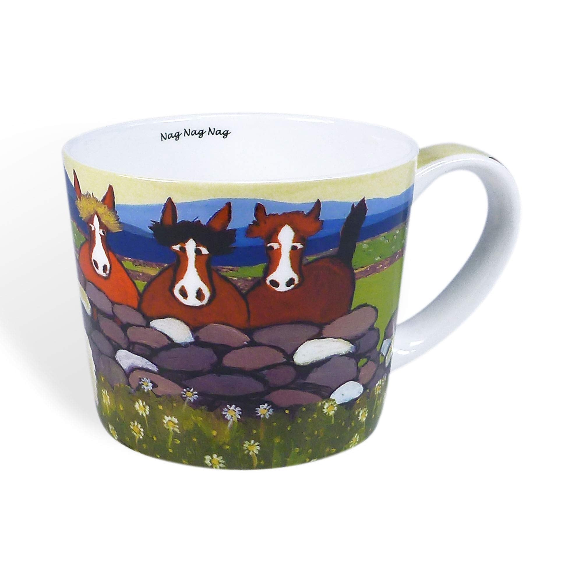 Thomas Joseph Bone China Animal Print 11oz Irish Sheep Mug