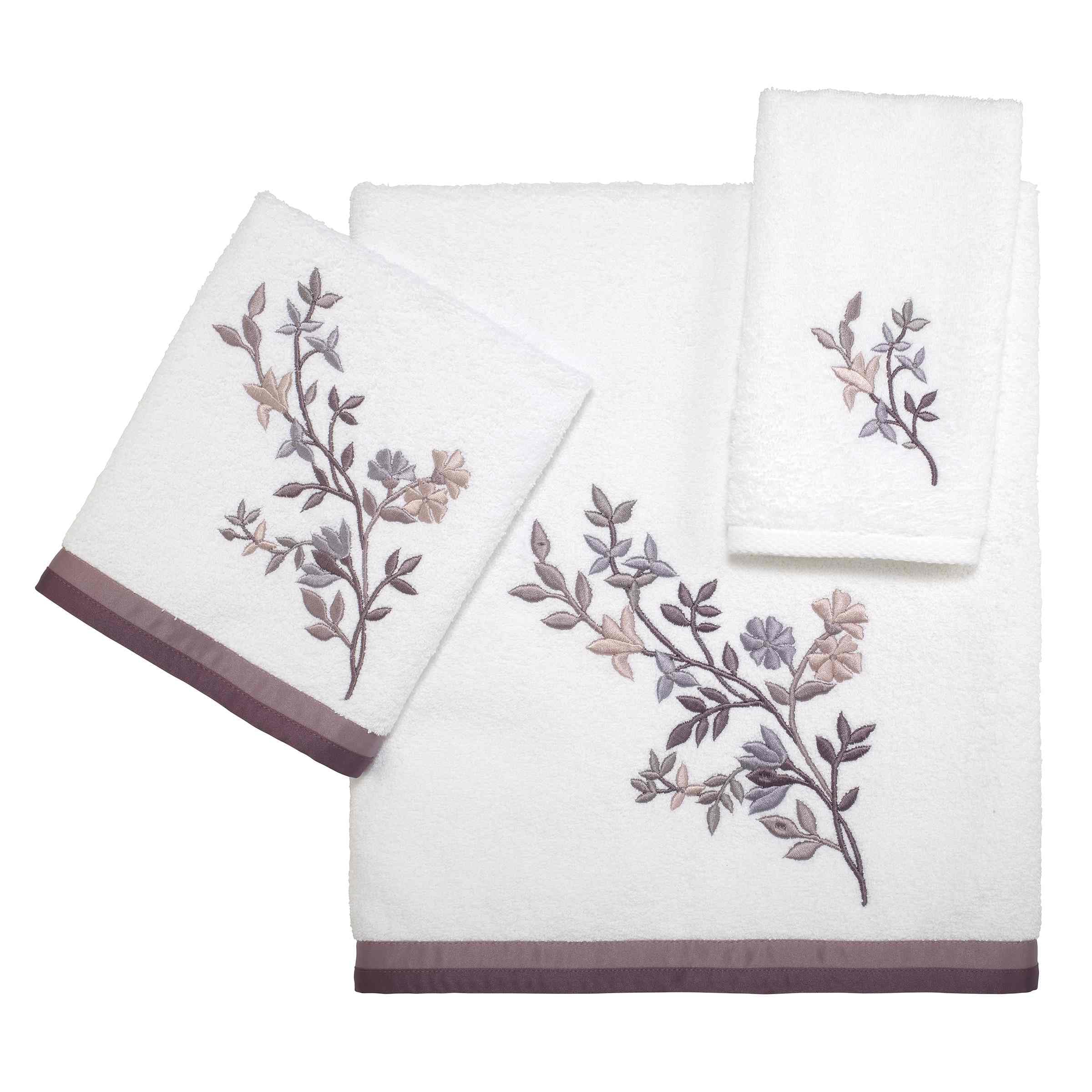 Avanti Linens Linens Whisper Collection, Hand Towel, White